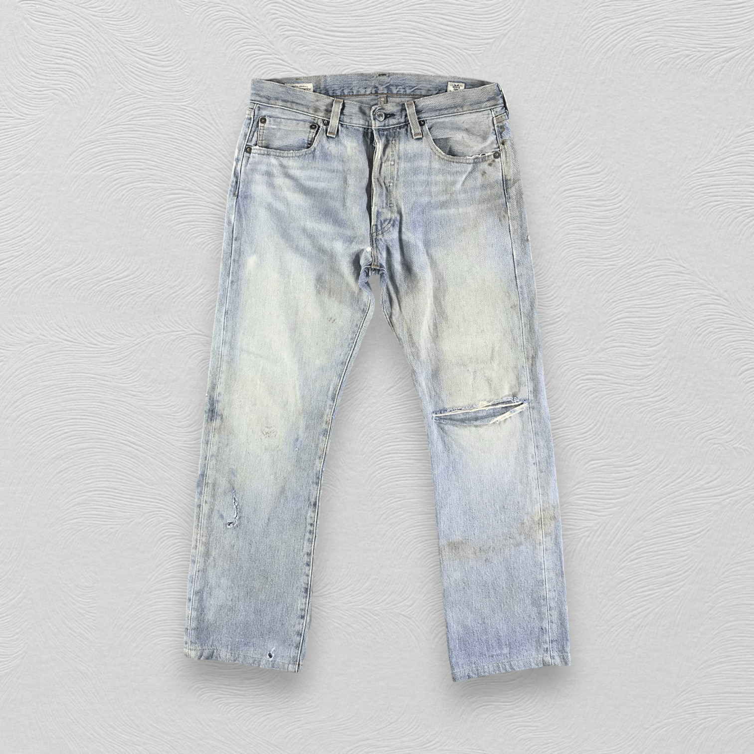 Vintage Levis 501 Jeans Distressed Denim KJ2296