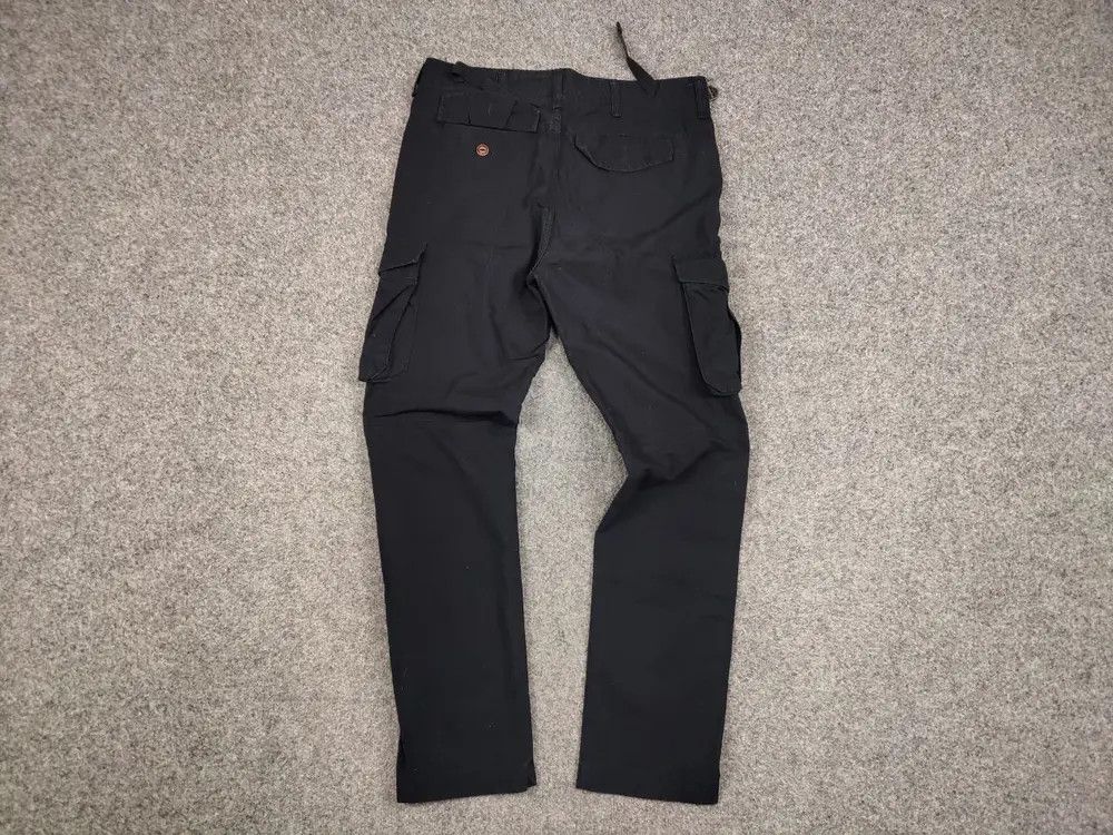 Le Grande Bleu (L.G.B.) Vintage 90's Japanese Cargo Black Pants Travis Scott Style Size US 34 / EU 50 - 4 Thumbnail