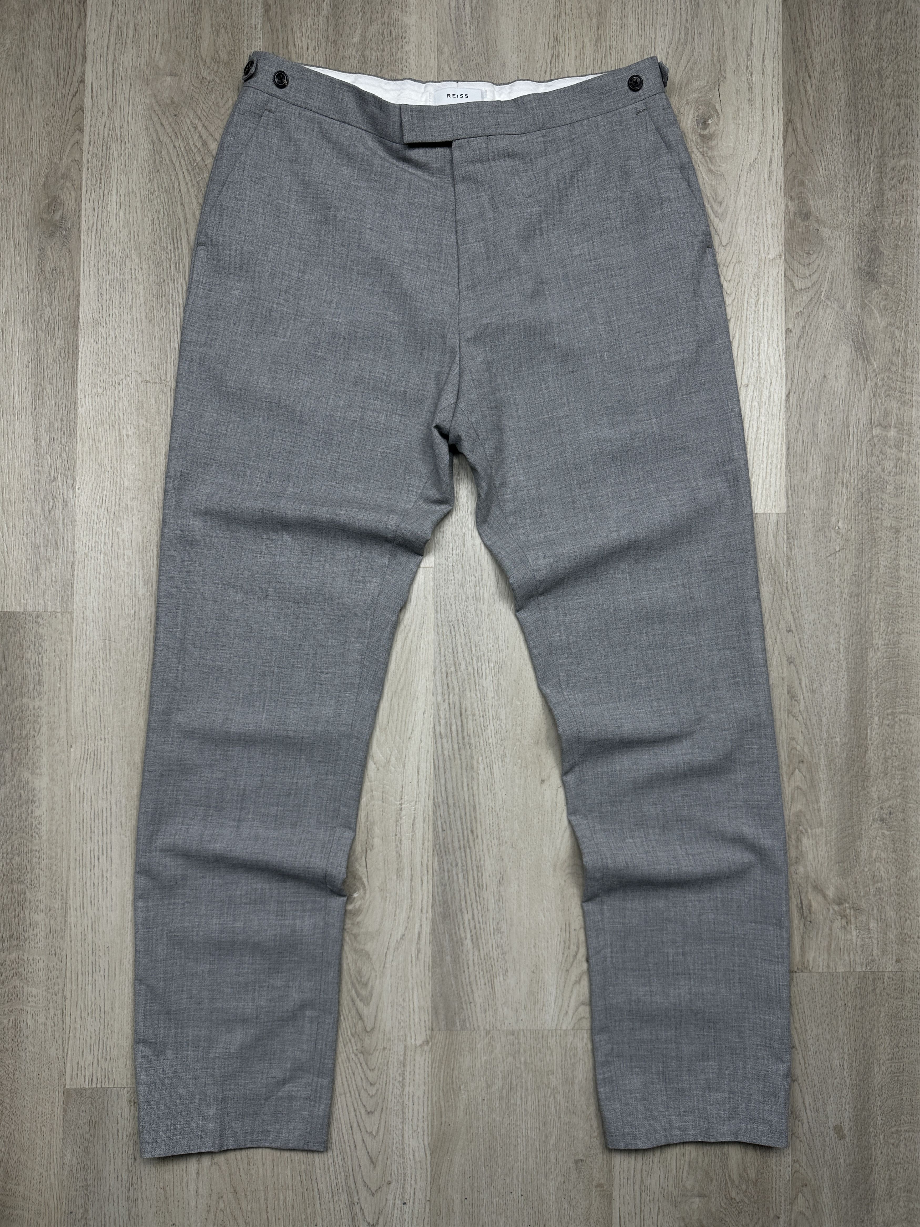 Reiss Reiss Vintage Mens Classic Wool Pants Size US 34 / EU 50 - 1 Thumbnail