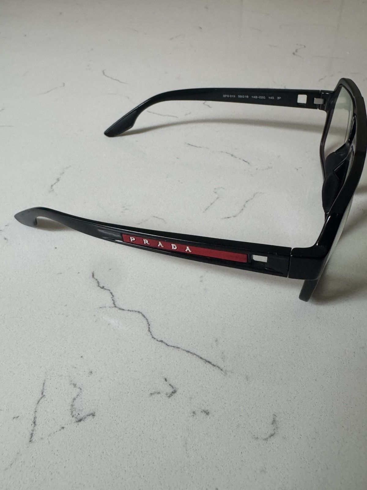 Prada Prada Linea Rossa Sunglasses Size ONE SIZE - 5 Thumbnail