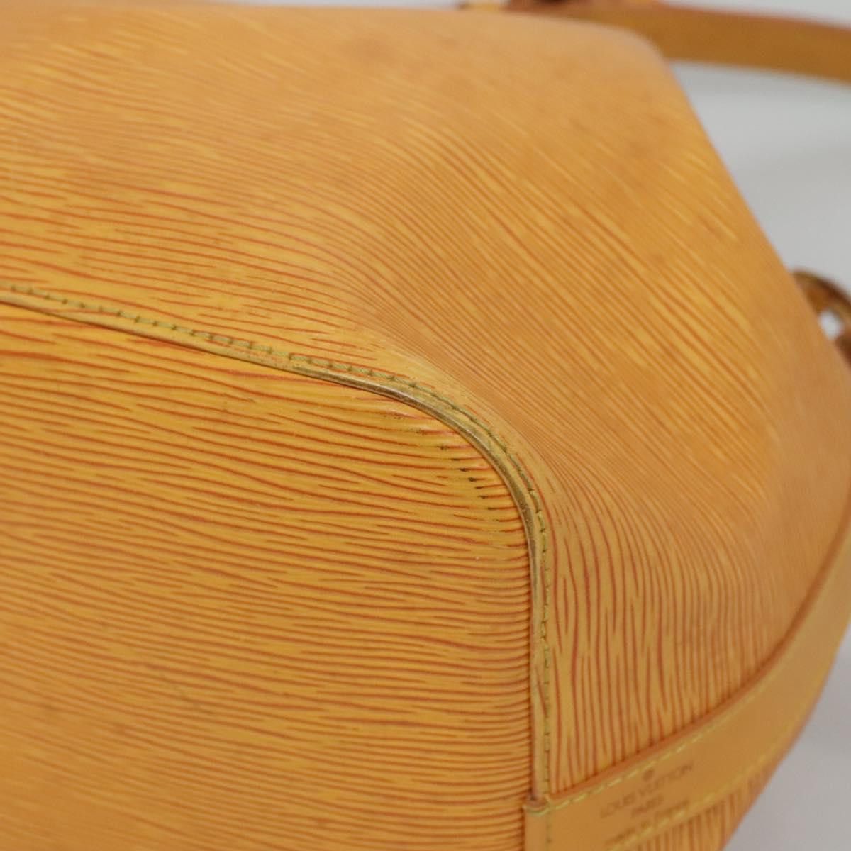 Louis Vuitton LOUIS VUITTON Epi Petit Noe Shoulder Bag Yellow M44109 Size ONE SIZE - 16 Thumbnail