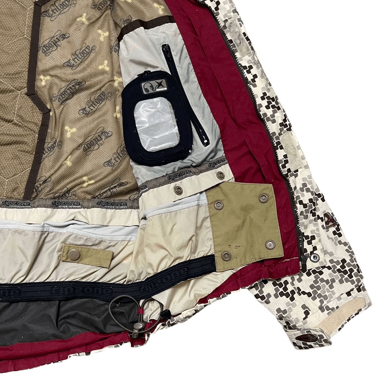 Japanese Brand Vintage Ripzone Technology Trilogy Camo Hooded Jacket Size US L / EU 52-54 / 3 - 16 Thumbnail