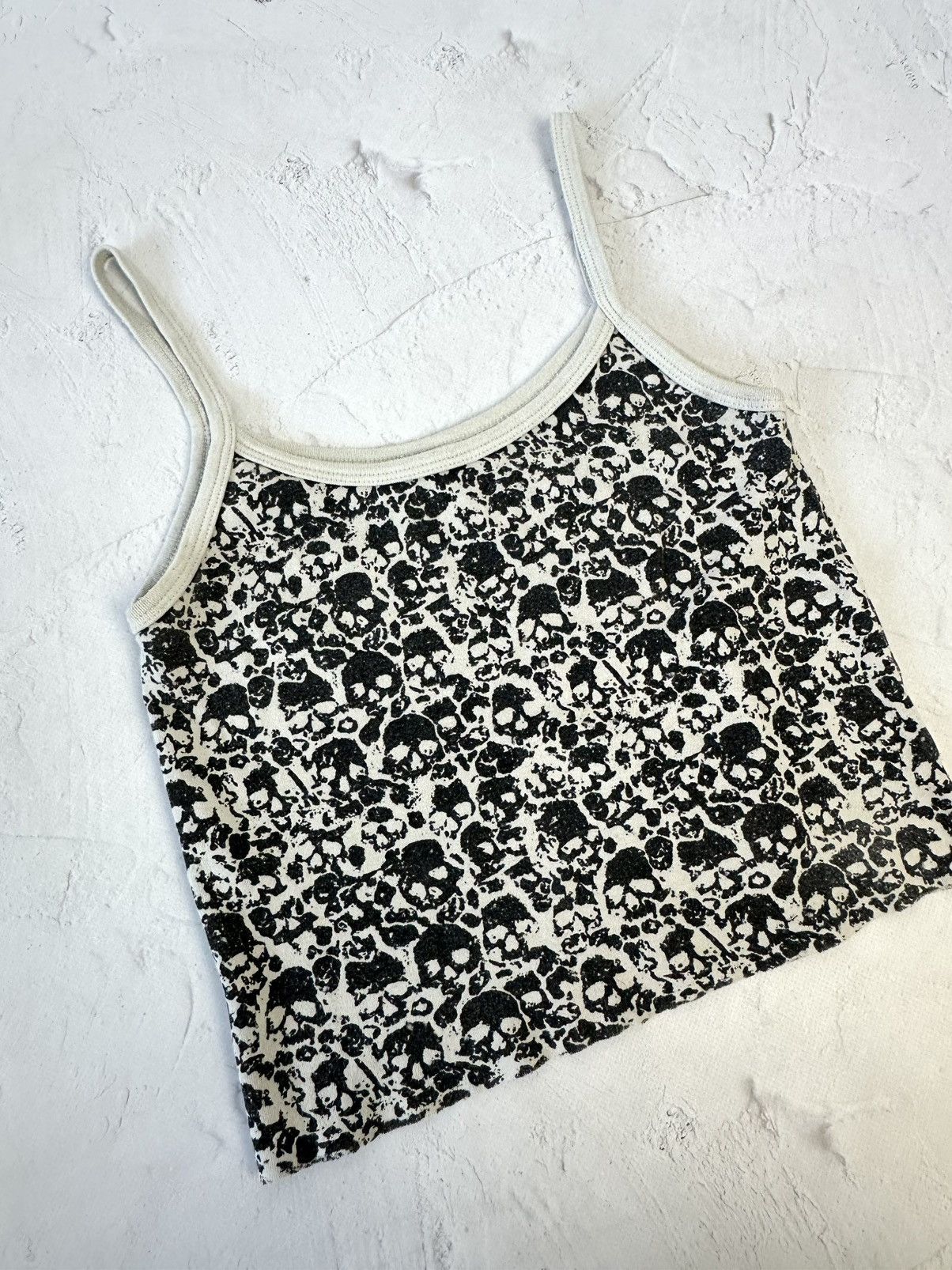 Vintage Vintage Pinted Crop Top Size S / US 4 / IT 40 - 2 Thumbnail