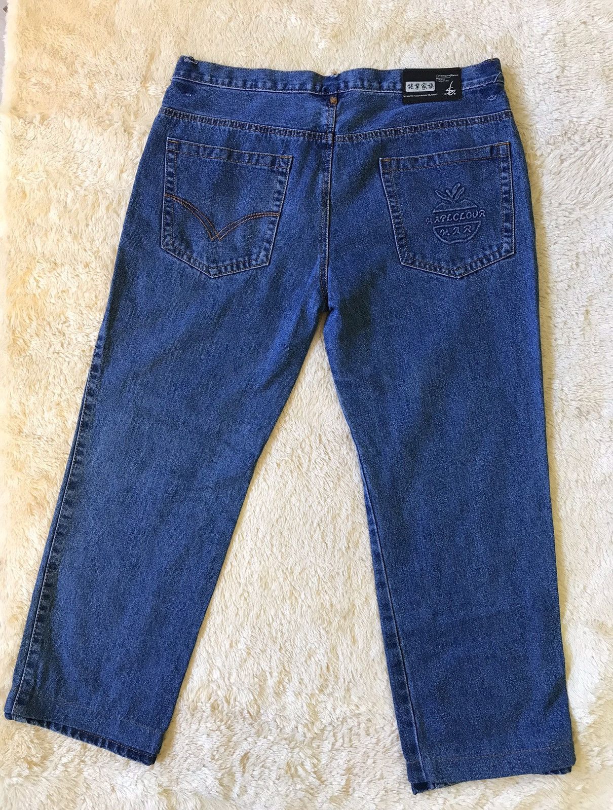 Apple × Japanese Brand AAPLCLOUR Denim Jeans Apple Size US 38 / EU 54 - 5 Thumbnail