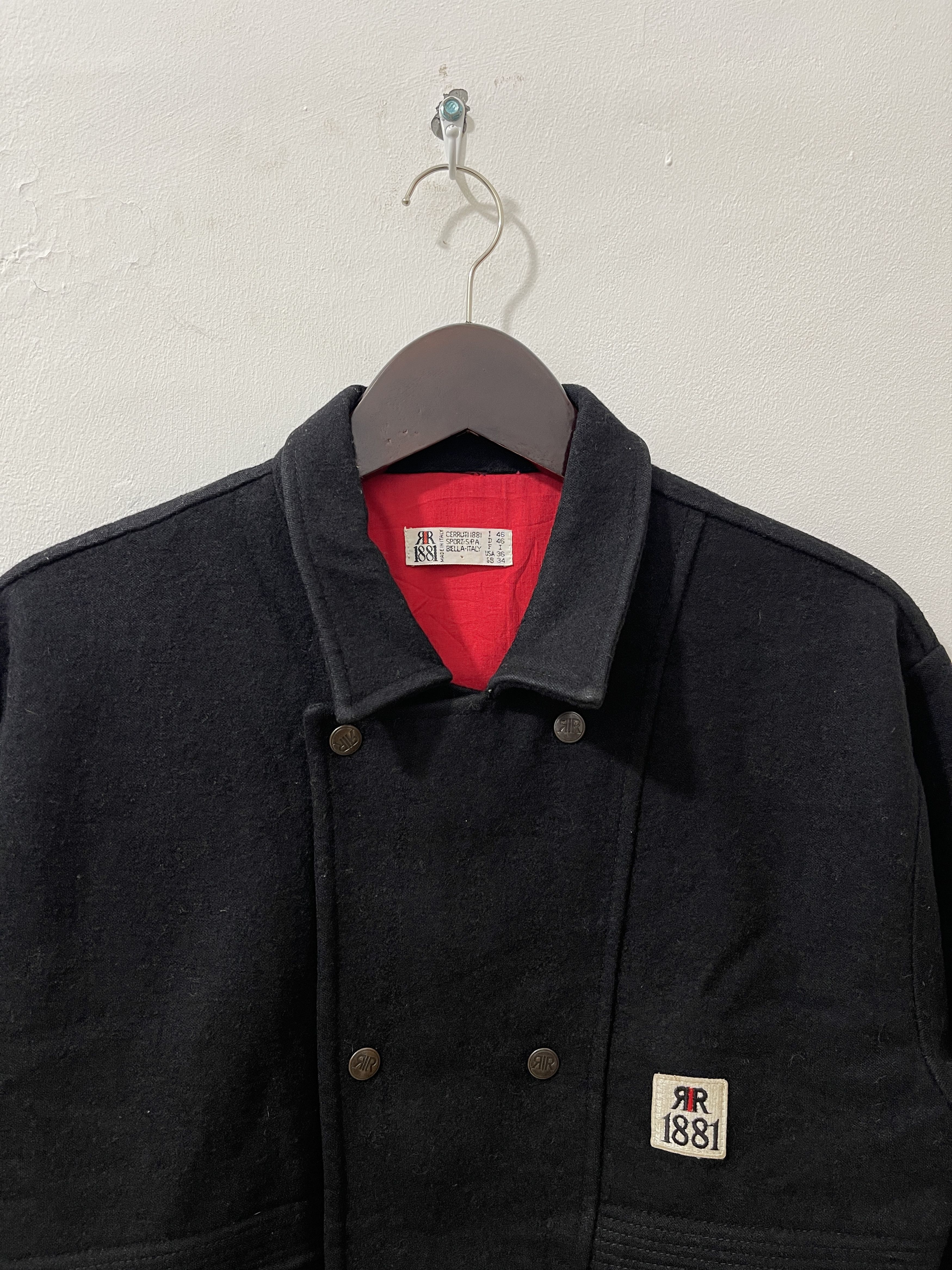 Vintage Napoleon Cerutti 1881 archive wool rare jacket Size US M / EU 48-50 / 2 - 2 Thumbnail
