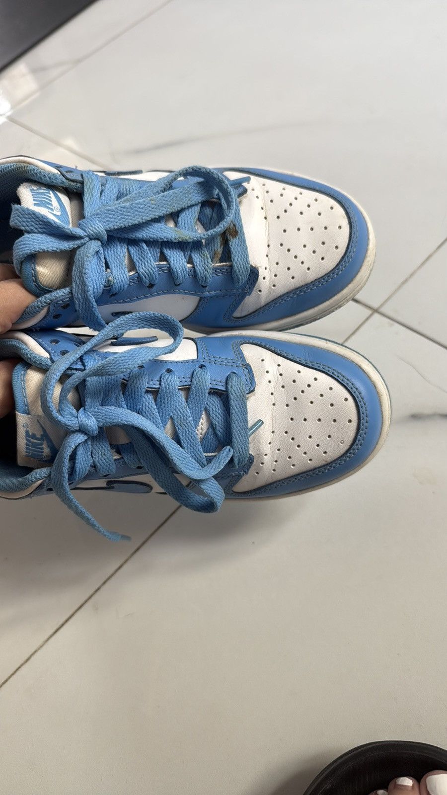 Nike Nike Dunk Low Retro University Blue Size US 6 / IT 36 - 5 Thumbnail