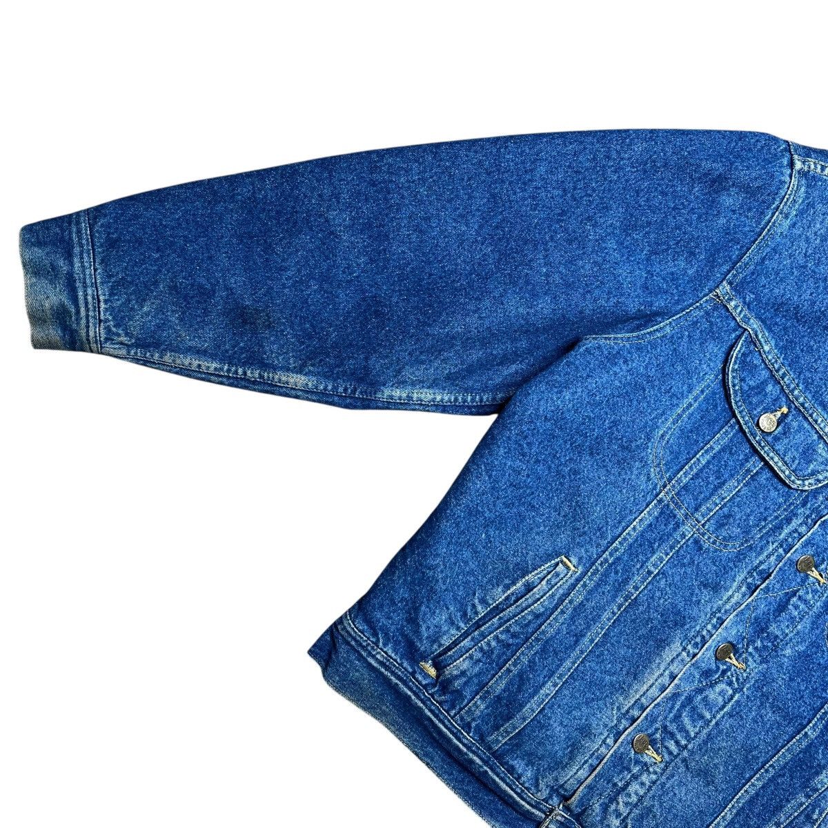 Lee 1980s Lee Storm Rider Blanket Lined Corduroy Collar Jacket Size US L / EU 52-54 / 3 - 7 Thumbnail