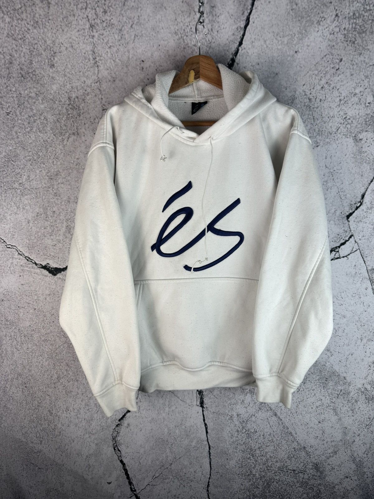 eS Es Skateboards Classic Logo Skate Zip Hoodie Hype white Rare Size US L / EU 52-54 / 3 - 1 Thumbnail