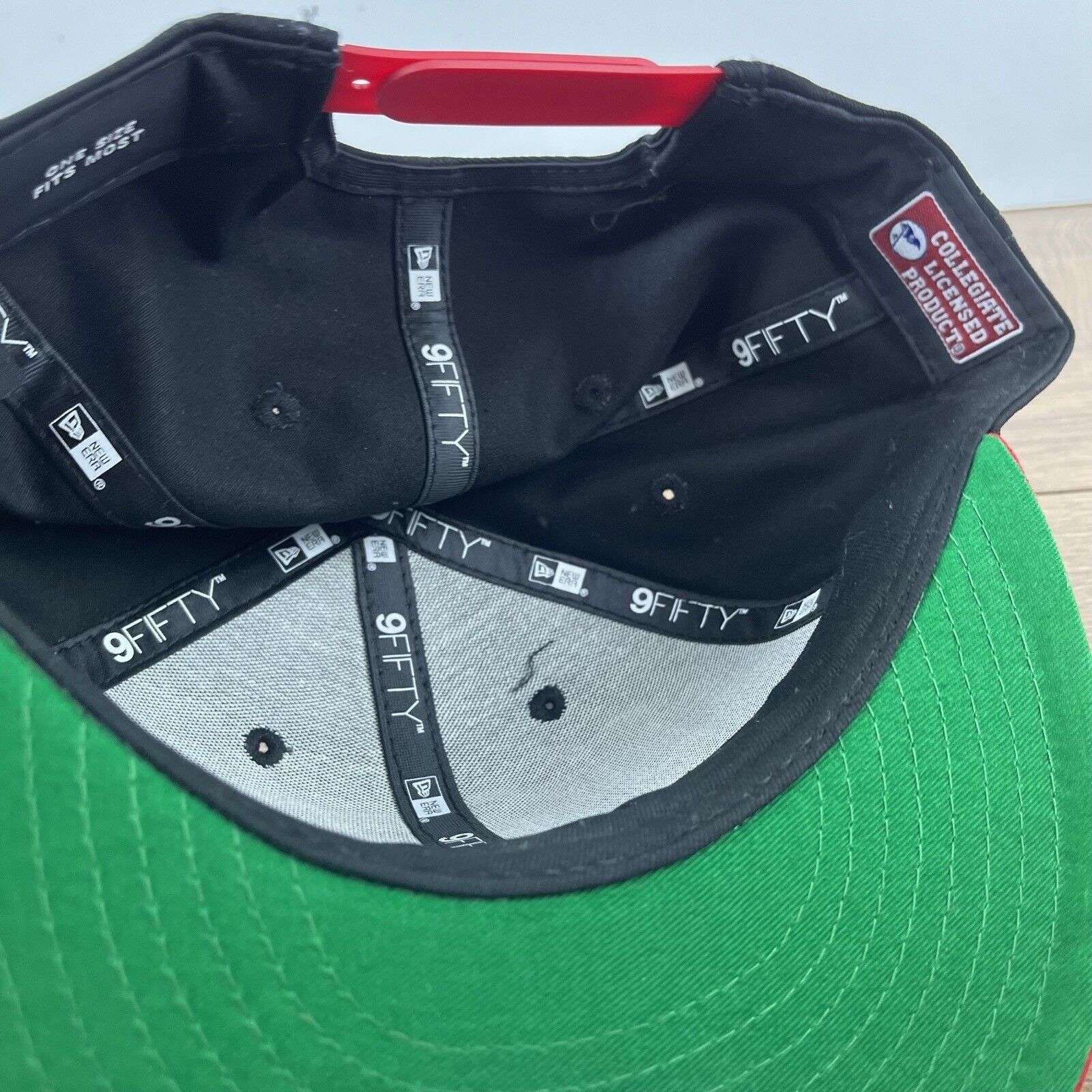 New Era UNLV Rebels Hat New Era 9FIFTY Snapback Hat Black Hat Adjust Size ONE SIZE - 15 Thumbnail