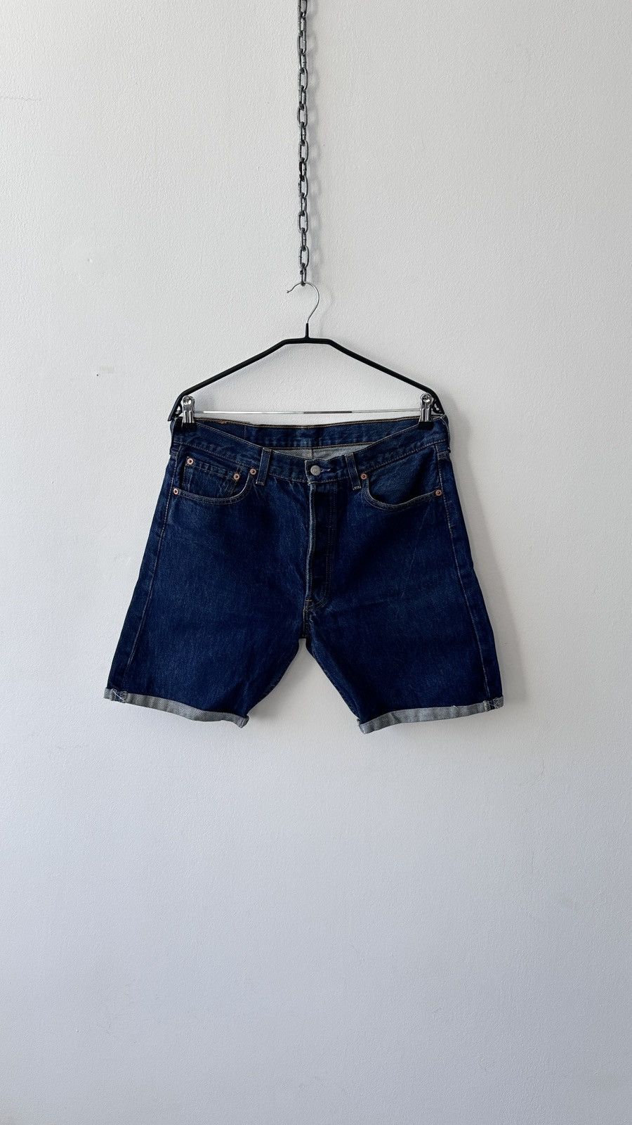 Levi's Levi’s 501 Denim Shorts W34 Made in Australia Blue Jeans Size US 34 / EU 50 - 1 Thumbnail