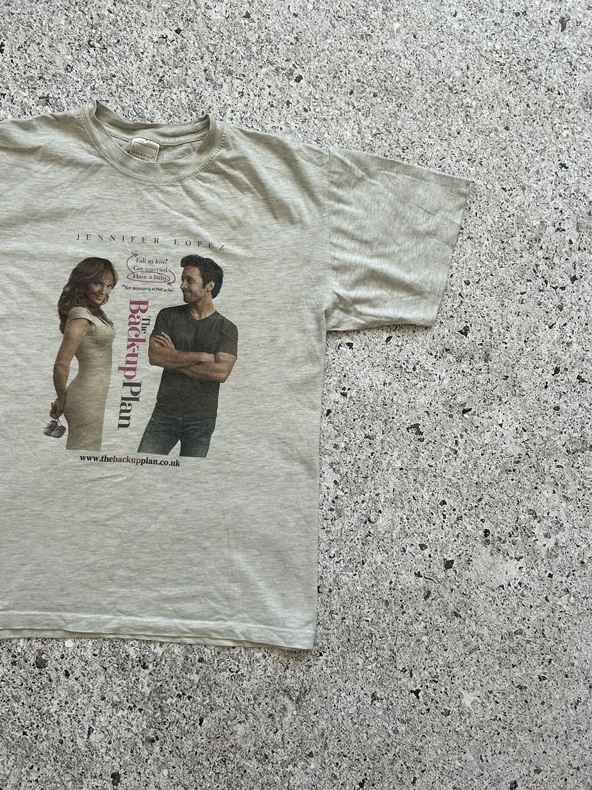 Vintage Vintage 2010 Jennifer Lopez The Back-Up Plan Movie T-Shirt Size US S / EU 44-46 / 1 - 3 Thumbnail