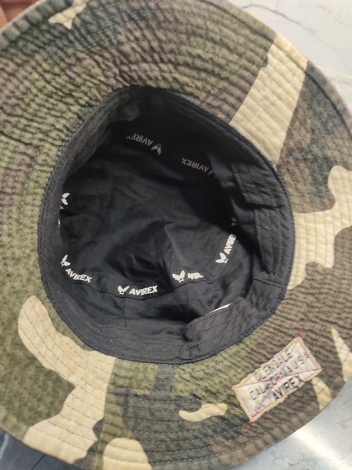 Avirex Vintage Avirex Distressed Style Bucket Hat Size ONE SIZE - 9 Thumbnail