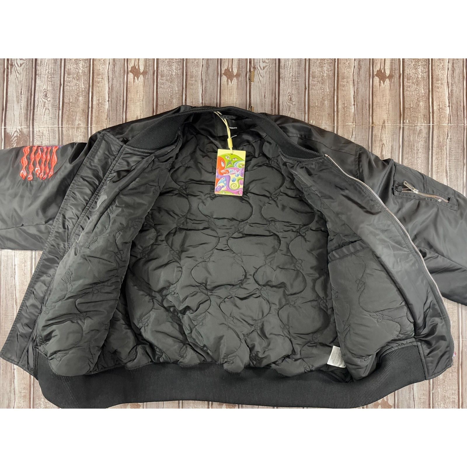 Axel Arigato Axel Arigato AA x Kenny Scharf Bomber Jacket Patch sz L colo Size US L / EU 52-54 / 3 - 7 Thumbnail