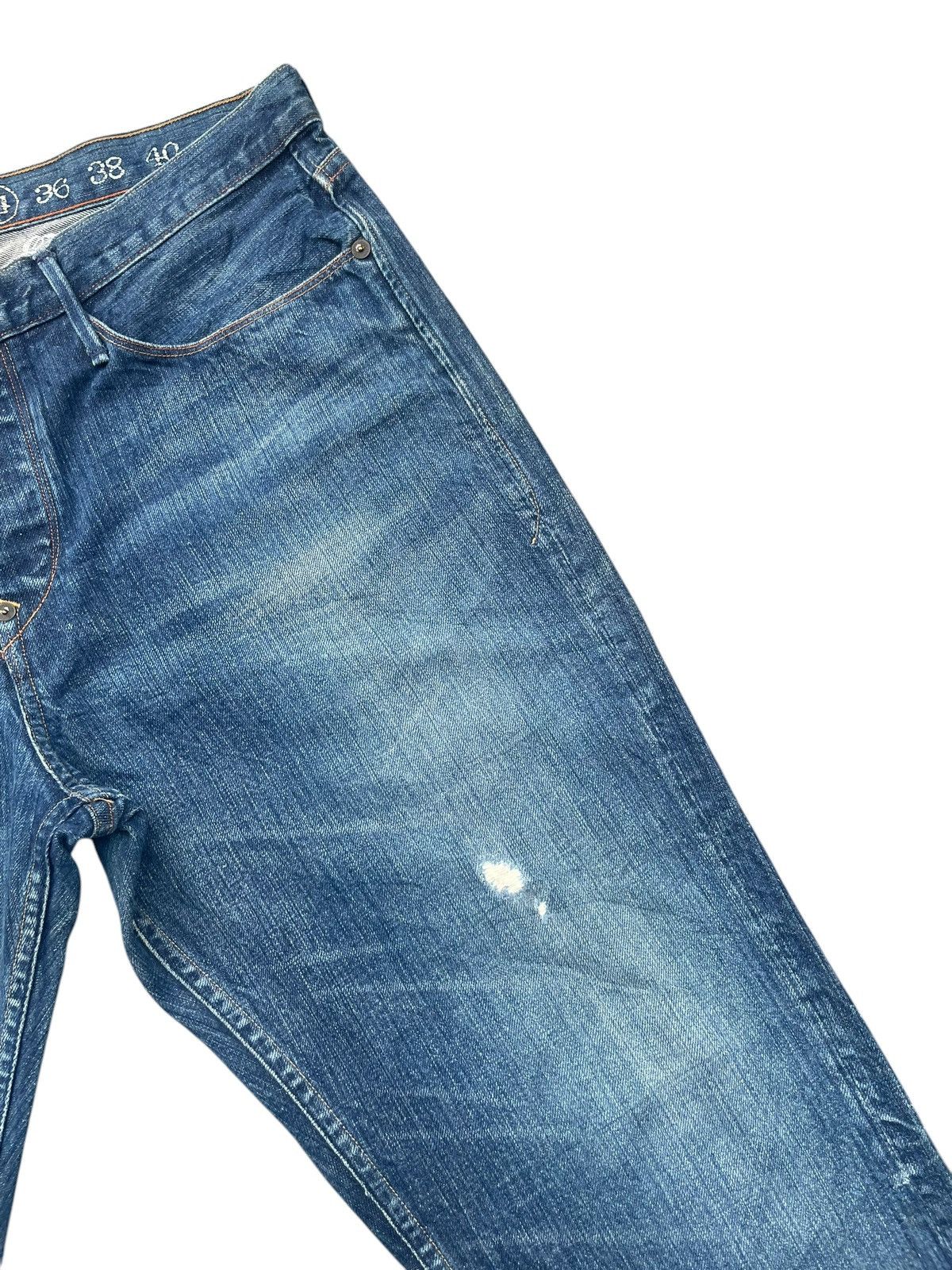 Earnest Sewn Earnest Sewn Flare Distresed Jeans Size US 35 - 3 Thumbnail