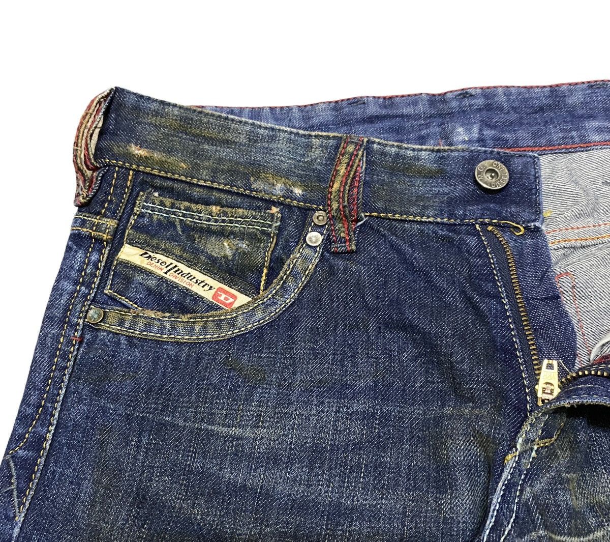 Diesel × If Six Was Nine Rare Design Vintage Brand Diesel Flared Jeans 1990s Size US 28 / EU 44 - 7 Thumbnail