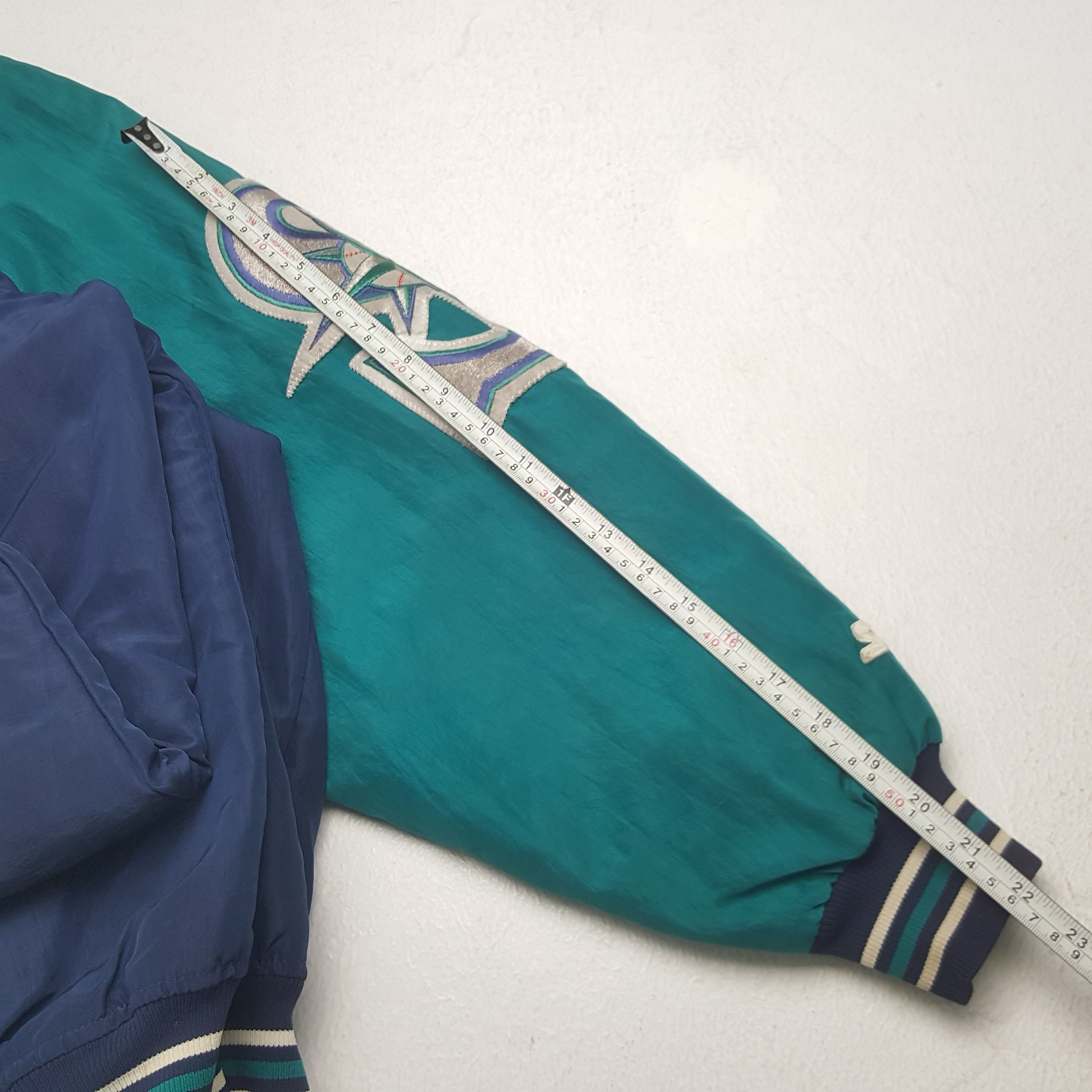 Starter Vintage Mariners American Baseball MLB Jacket C291N22 Size US XL / EU 56 / 4 - 7 Thumbnail