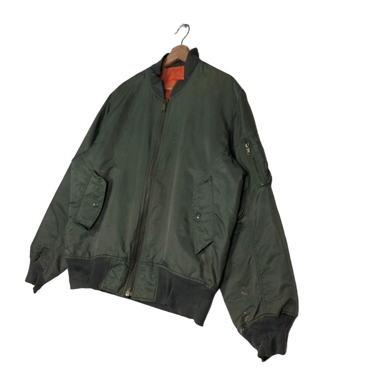Japanese Brand 🔥Vtg Reversible Bomber Jacket Military Design Issey Miyake Size US M / EU 48-50 / 2 - 2 Thumbnail
