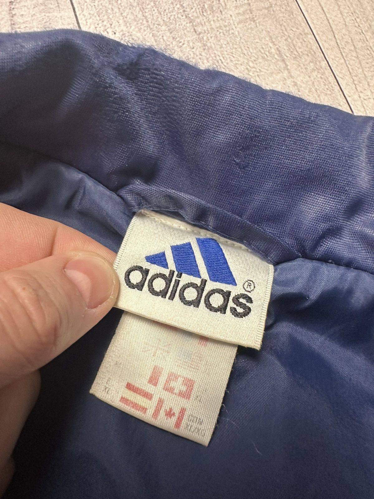 Adidas × Vintage Vintage adidas Olympic de Marseille jacket bomber size XL Size US XL / EU 56 / 4 - 4 Thumbnail
