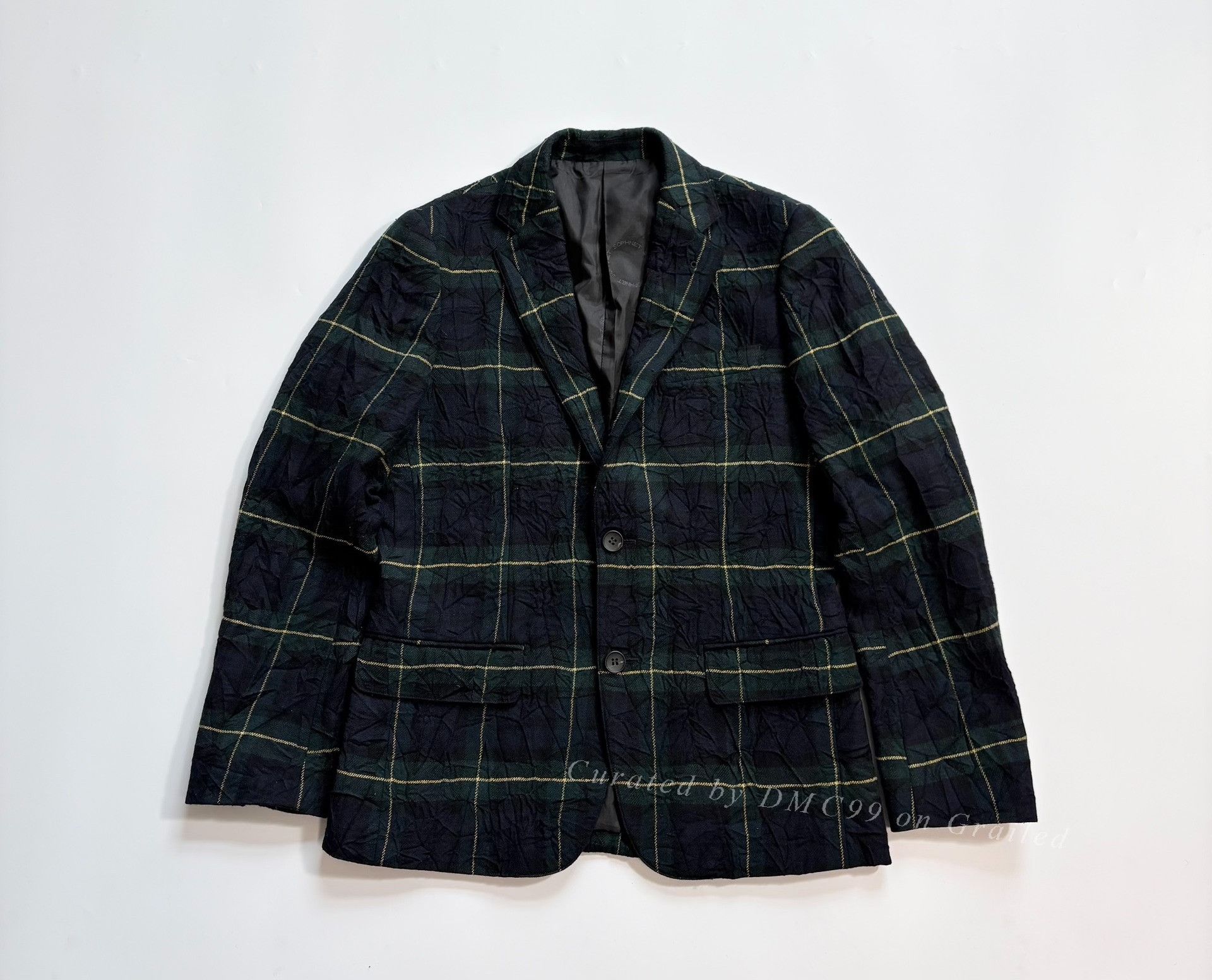 Sophnet. Sophnet Limited Pleated Blazer Size US S / EU 44-46 / 1 - 1 Thumbnail