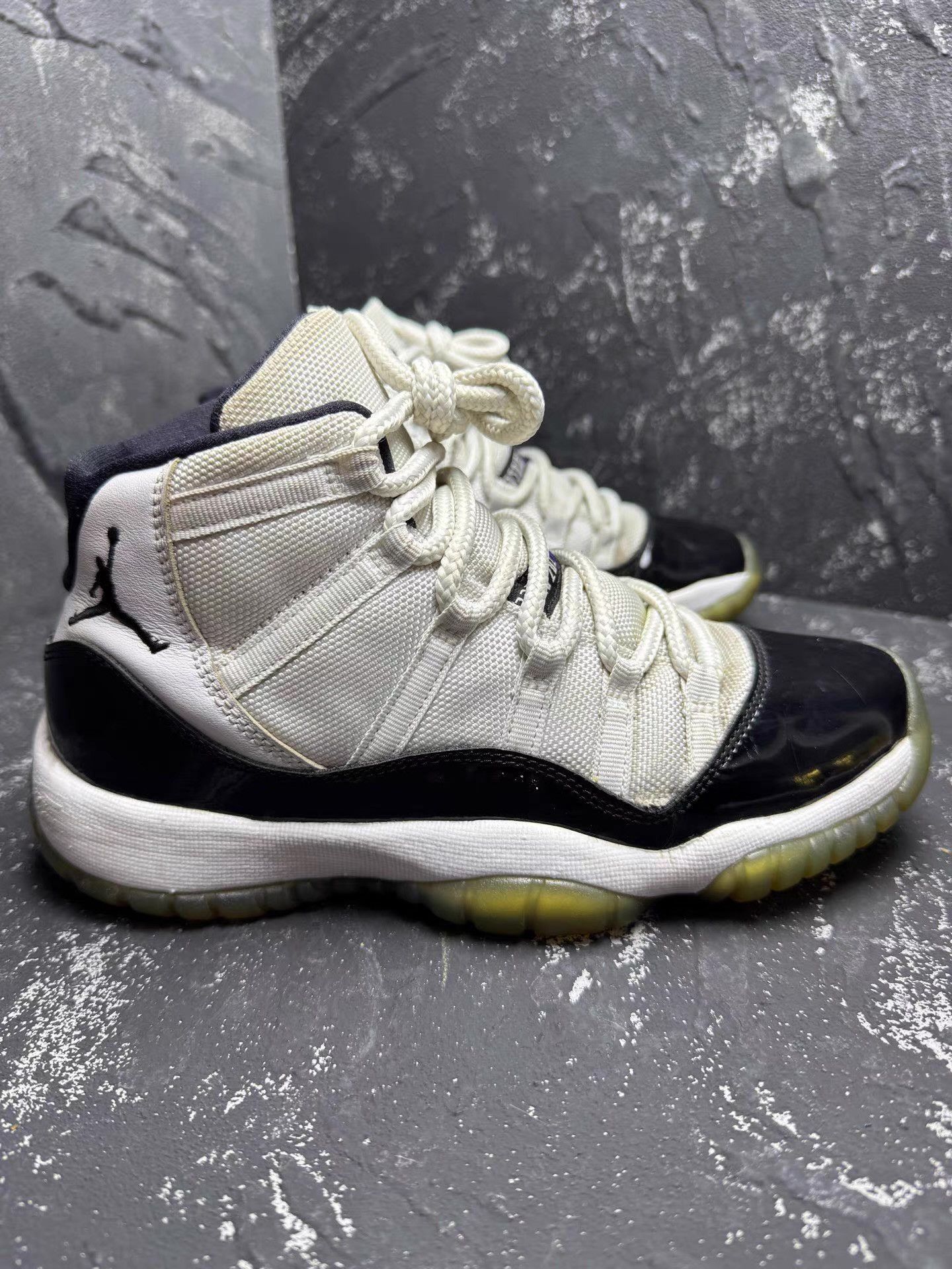 Nike Air Jordan 11 Concord Black White Q10 Size US 7.5 / IT 37.5 - 5 Thumbnail