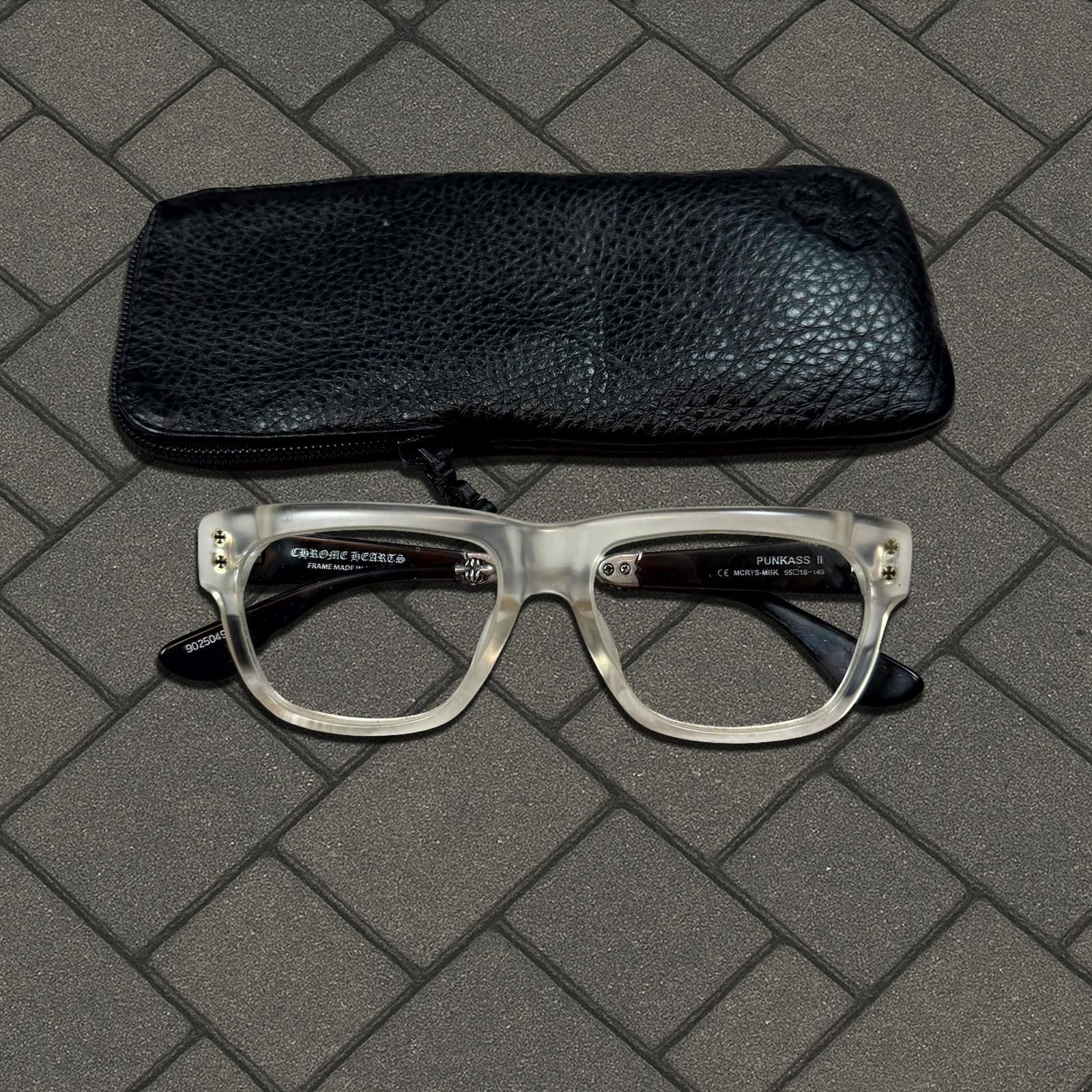 Chrome Hearts Chrome Hearts Louvin Cup Clear Glasses | Grailed