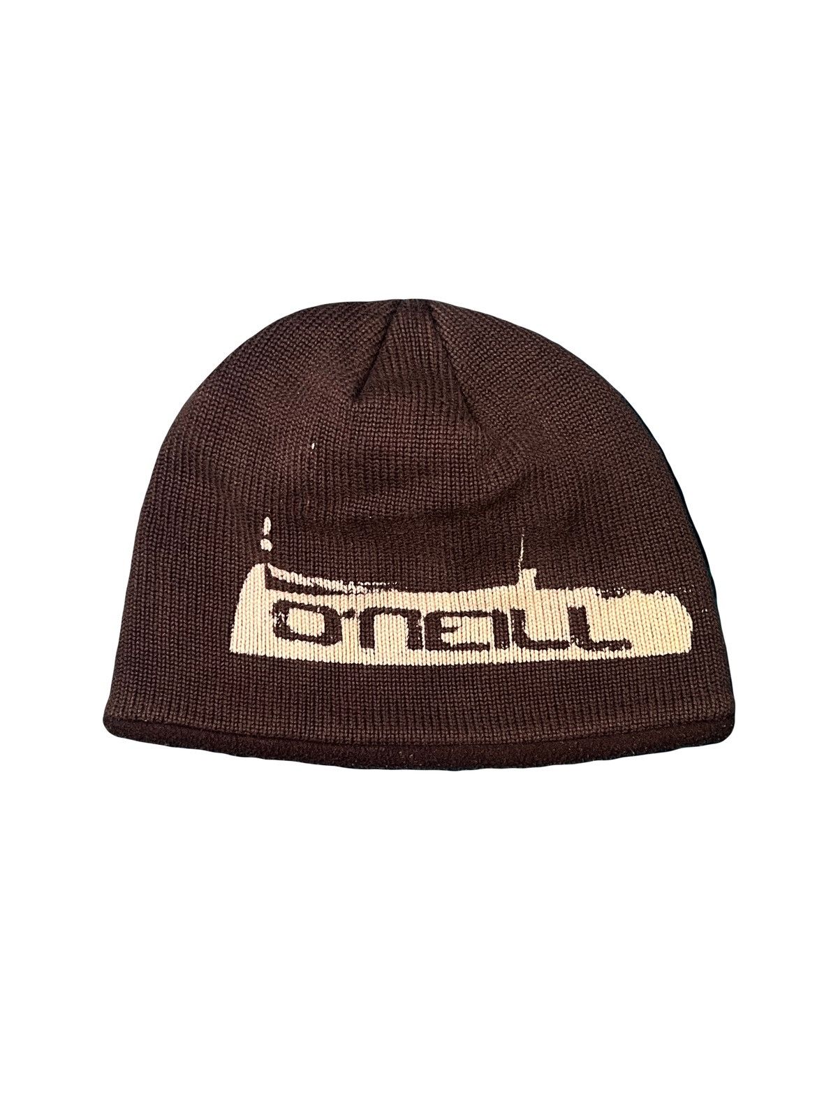 帽子 90s oakley skull hat beanie brown Oakley × Vintage Vintage beanie hat with skull Oakley style