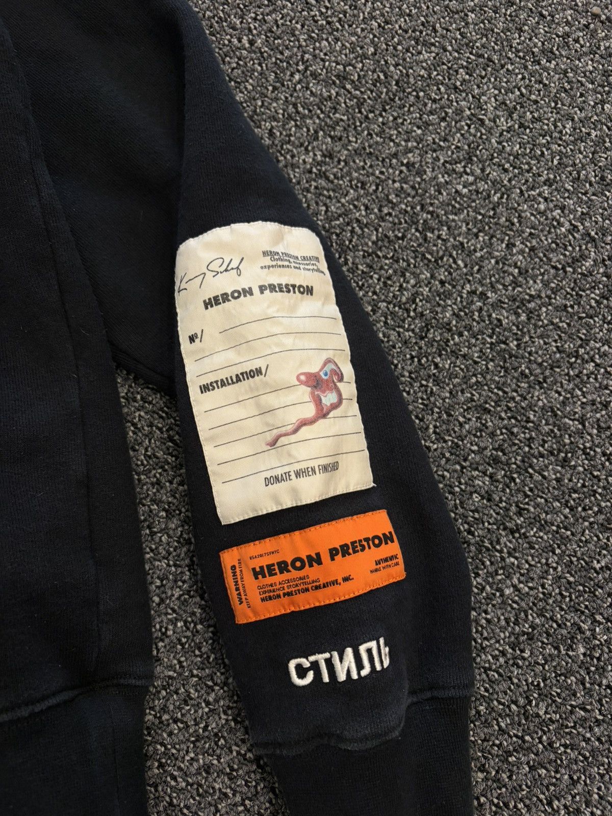 Heron Preston Heron Preston x Kenny Scharf Hoodie Size US XS / EU 42 / 0 - 5 Thumbnail