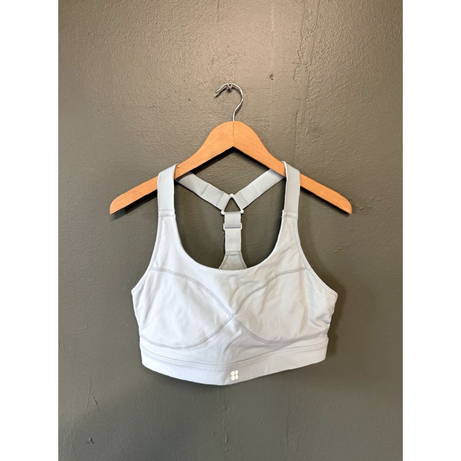 Sweaty Betty Sweaty Betty Sports Bra Blue XL Womens Activewear Size XL Bra Shirt? Size ONE SIZE - 2 Thumbnail