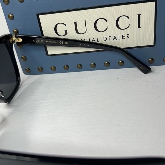 Gucci GUCCI Grey Gradient Butterfly Ladies Sunglasses GG0459S 001 Size ONE SIZE - 6 Thumbnail