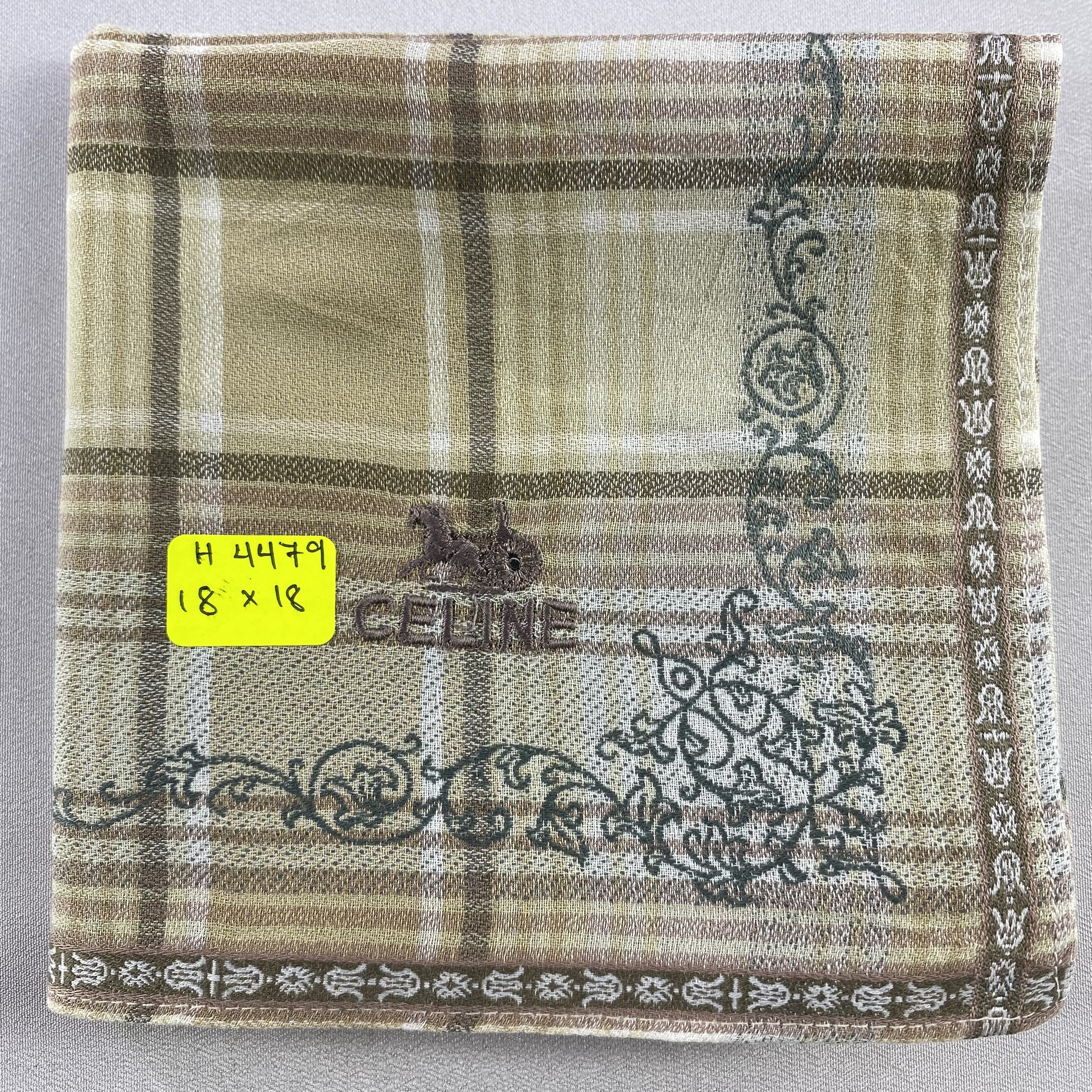 Celine × Vintage Celine Bandana/ Handkerchief / Neckerchief Size ONE SIZE - 5 Thumbnail