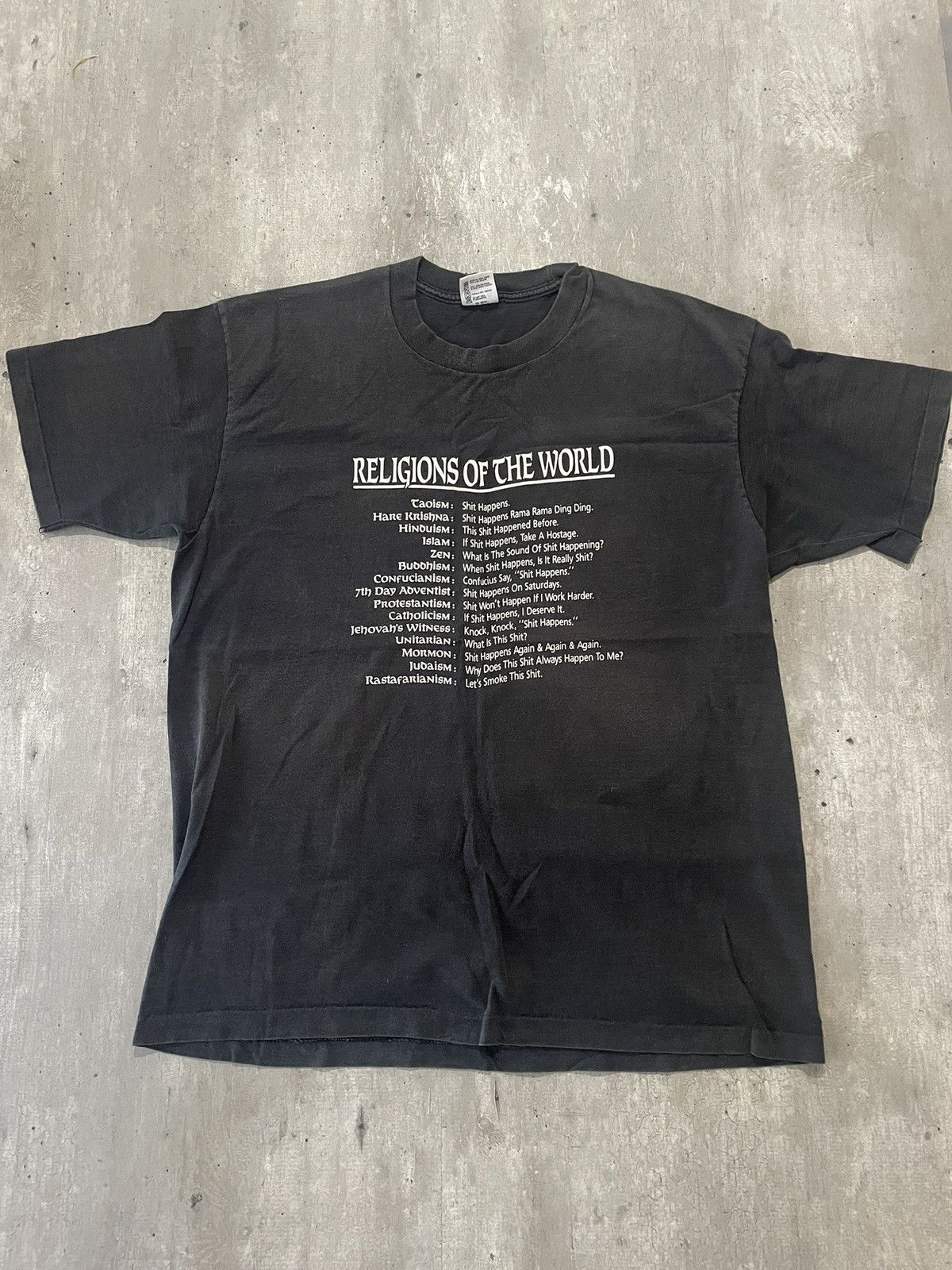 Vintage Charcoal Anvil Tee Size US M / EU 48-50 / 2 - 1 Thumbnail