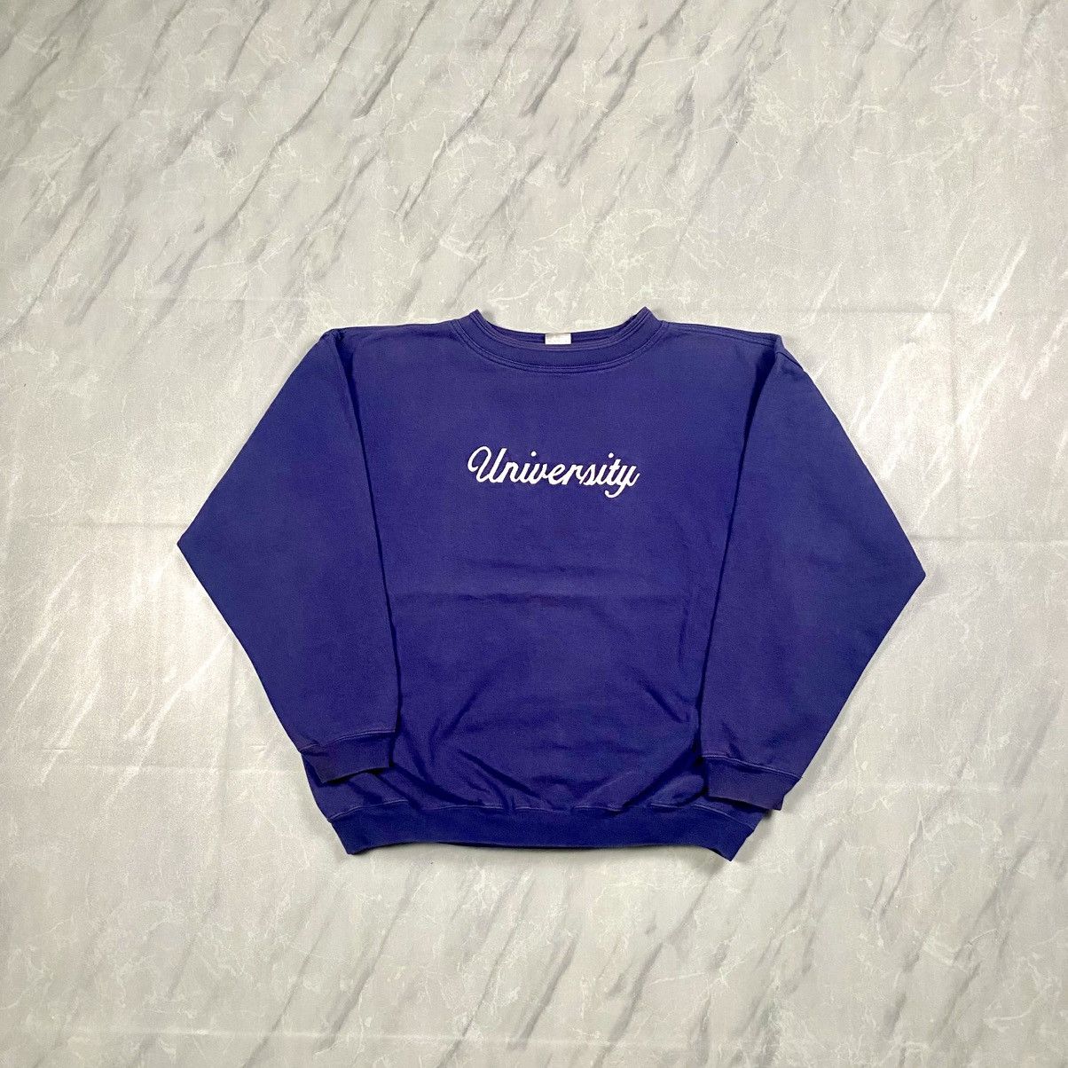 American Apparel Vintage y2k University Heavyweight Boxy Crewneck Size US L / EU 52-54 / 3 - 1 Thumbnail