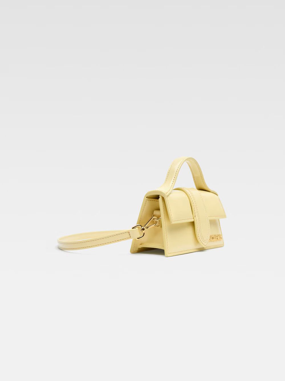 Jacquemus o1la1rc1a0925 Size: OS / Le Bambino Bag in Pale Yellow Size ONE SIZE - 2 Thumbnail