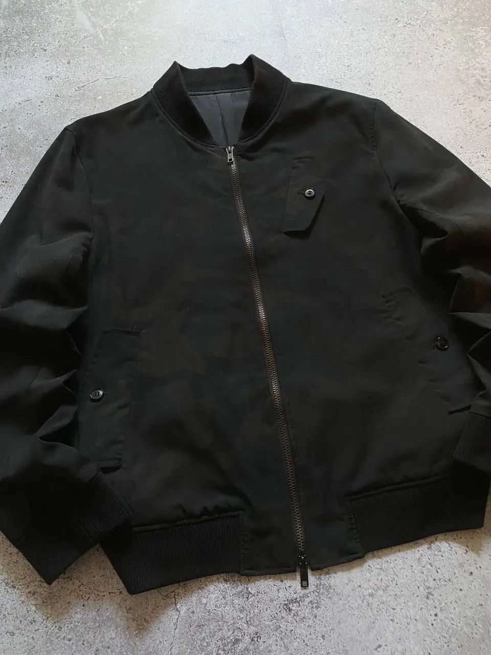 Japanese Brand DRAWING NUMBERS [0123456789] CAMO WOOL BOMBER JACKET Size US M / EU 48-50 / 2 - 4 Thumbnail
