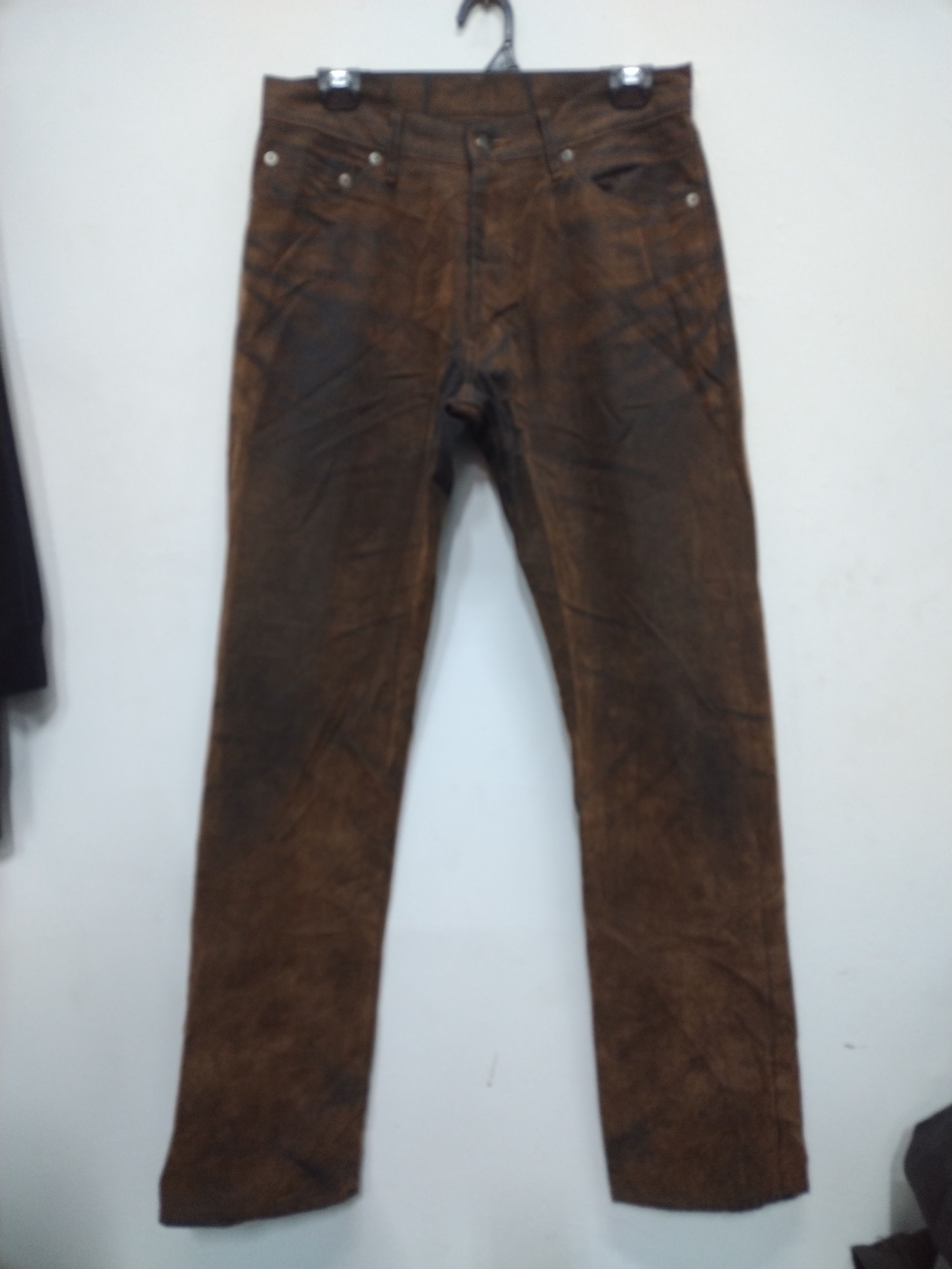 Japanese Brand Crazy Snail'ssnore Rusty cotton + Nylon denim Size US 30 / EU 46 - 1 Thumbnail