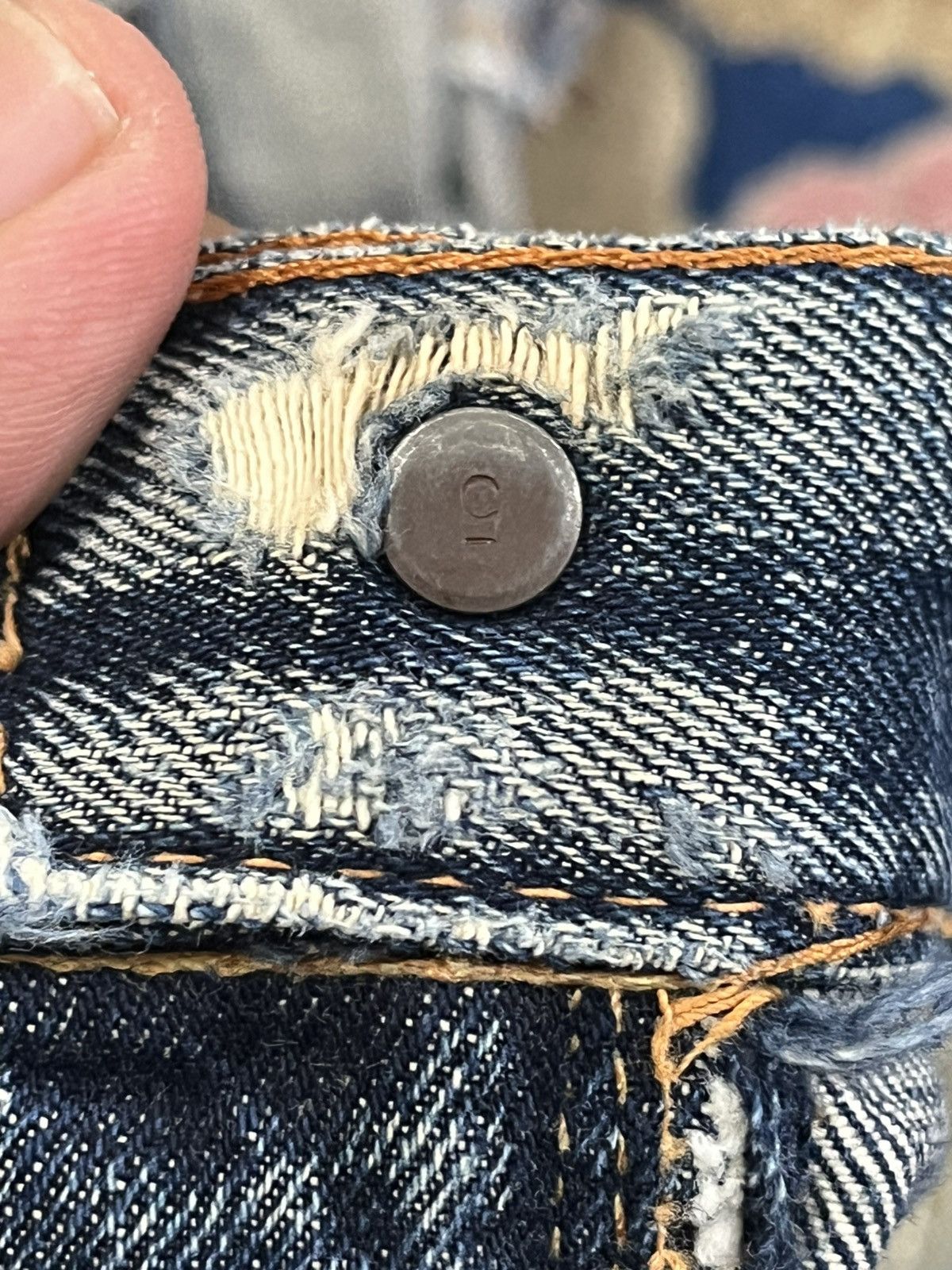 LVC × Levi's × Levi's Vintage Clothing Vintage Levi’s Selvedge Talon 42 Zipper Size US 29 - 12 Thumbnail