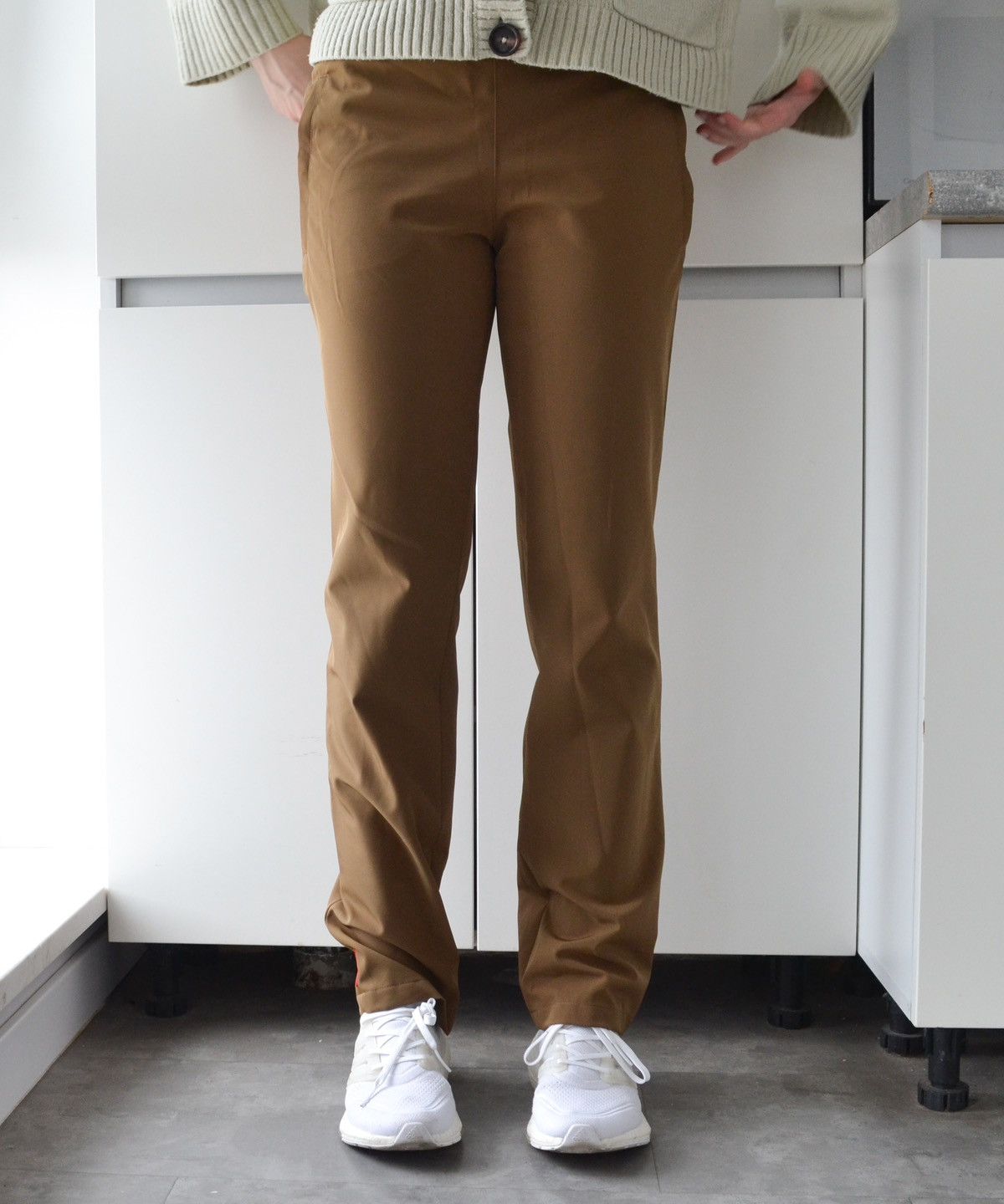 Prada 🔴 PRADA Pants Nylon Trousers Red Tab Sport Zip Gold Size 30" / US 8 / IT 44 - 10 Thumbnail