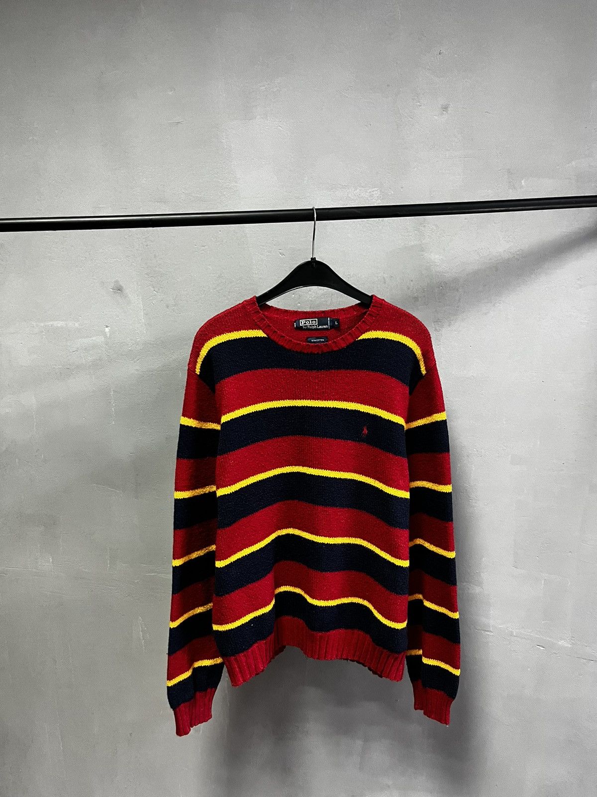 Polo Ralph Lauren × Ralph Lauren × Vintage Polo Ralph Lauren sweater vintage Size US L / EU 52-54 / 3 - 3 Thumbnail