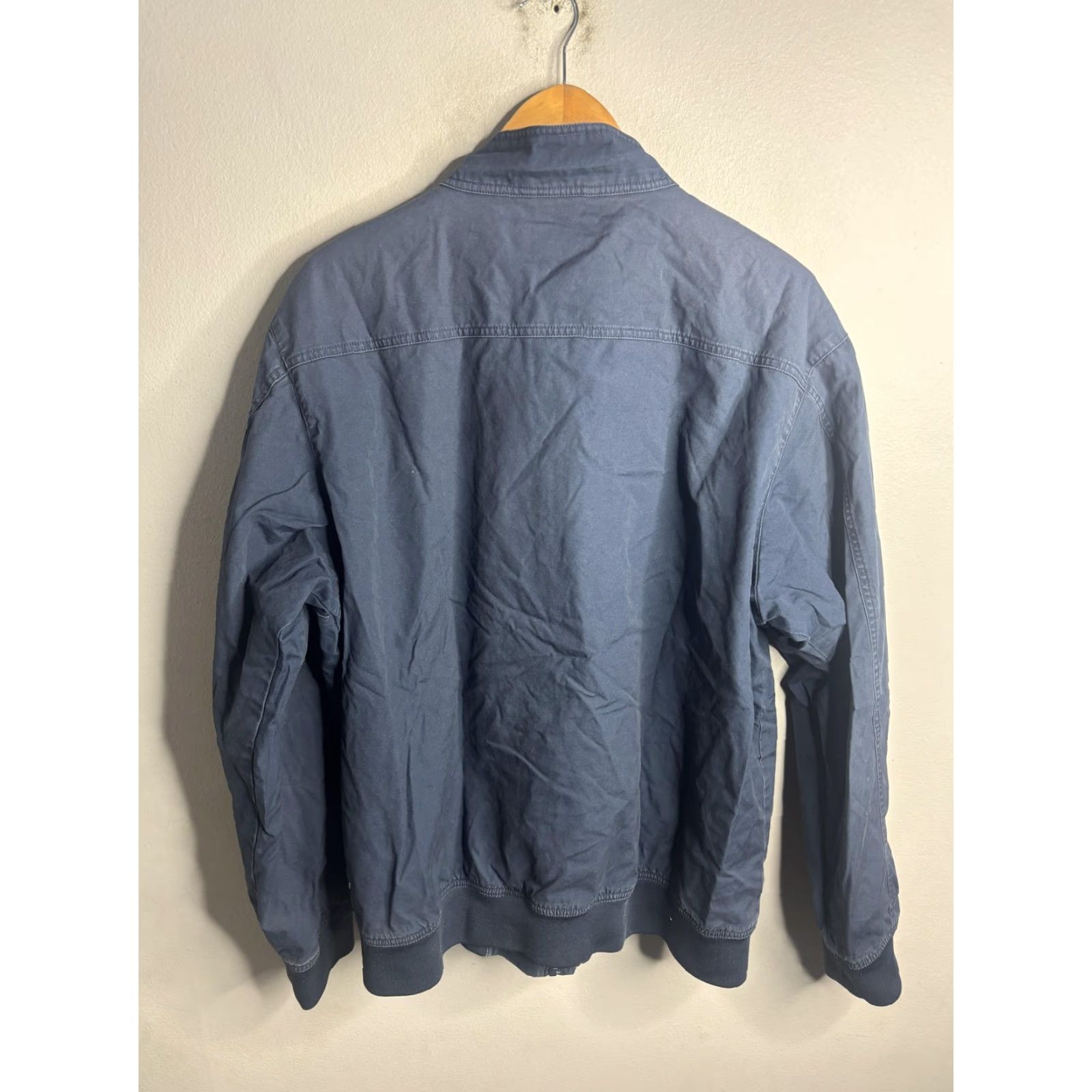 Vineyard Vines Vineyard Vines Jacket Mens XL Blue Cotton Bomber Full Zip Plaid Lined Casual Size US XL / EU 56 / 4 - 4 Thumbnail