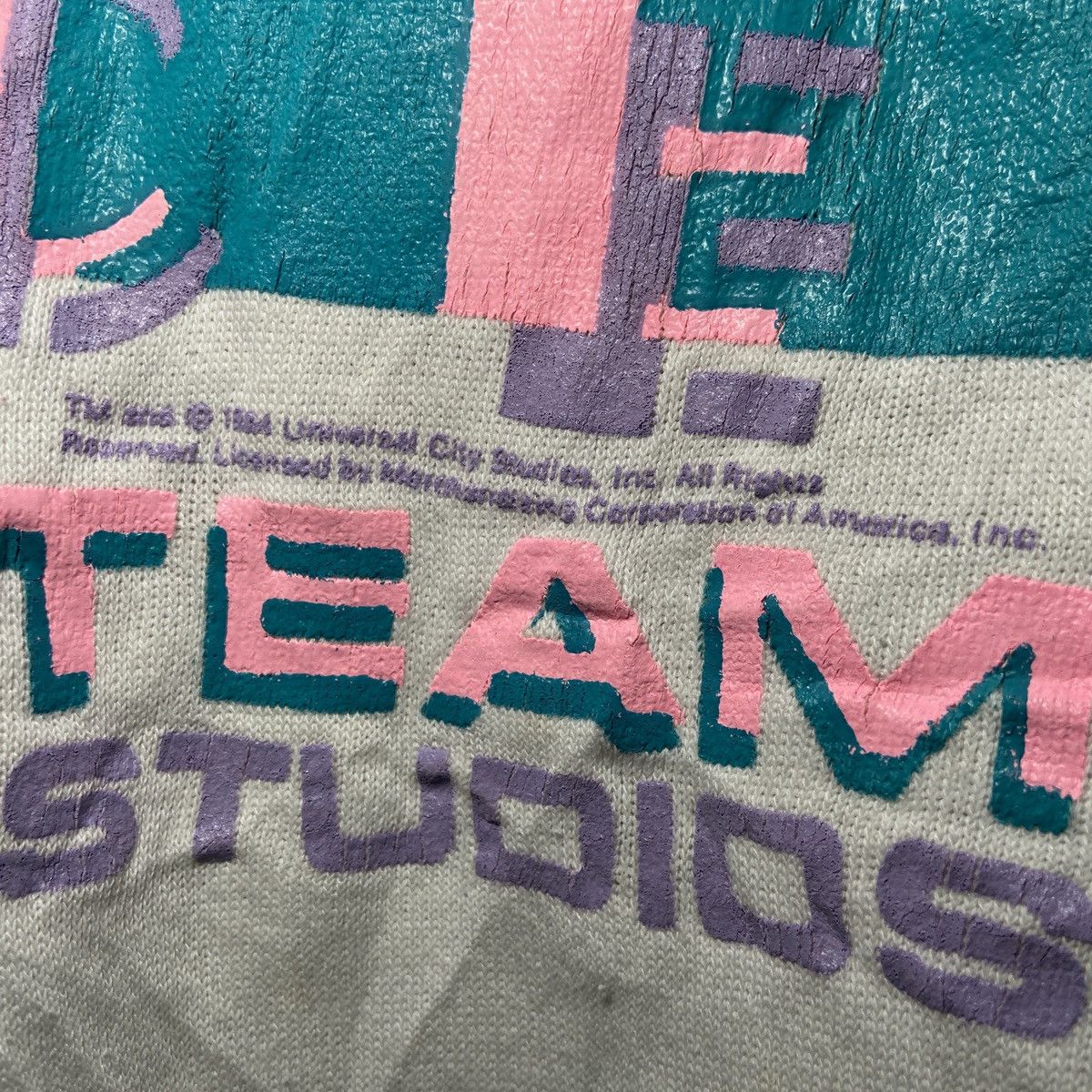 Vintage Rare MIAMI VICE Stunt Team L Sweatshirt