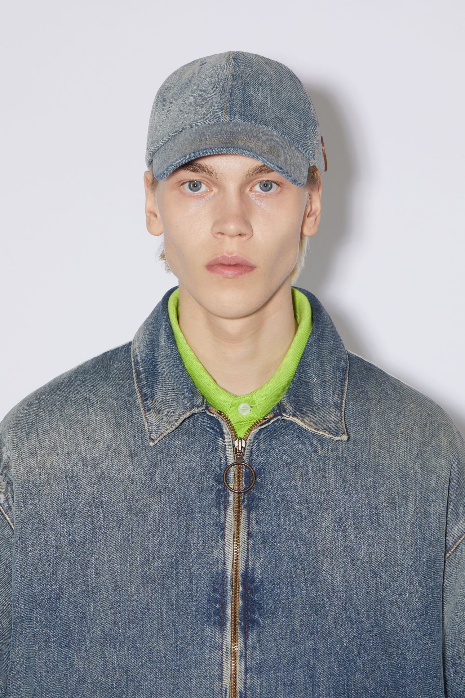 Acne Studios Denim cap Size ONE SIZE - 3 Thumbnail