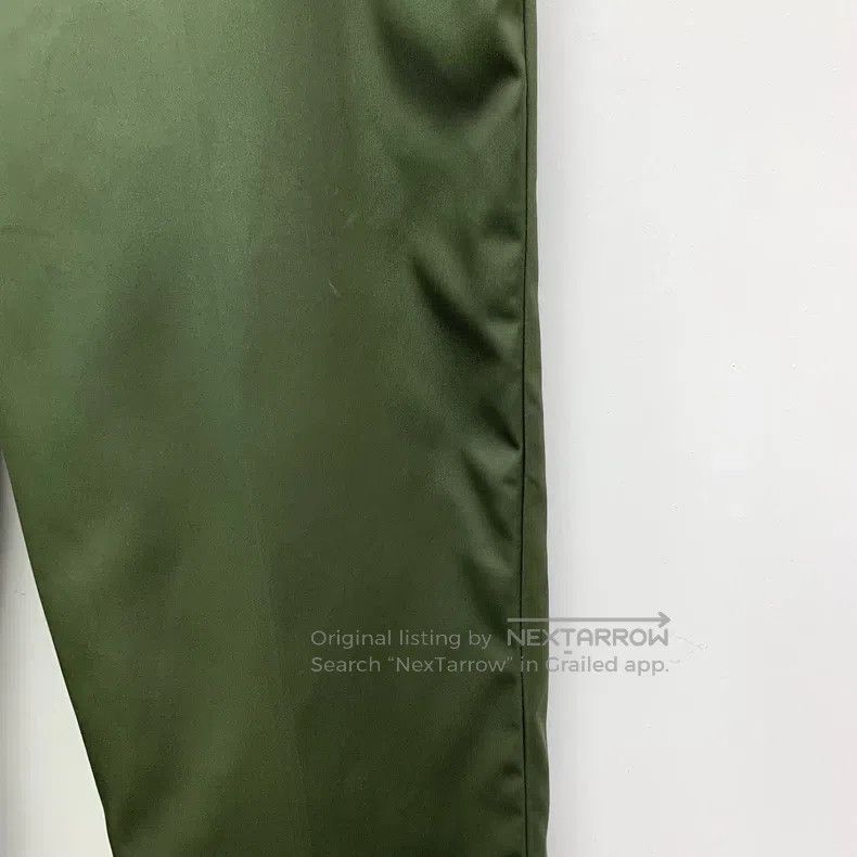 Prada Prada Military green triangle logo casual trousers Size US 30 / EU 46 - 4 Thumbnail