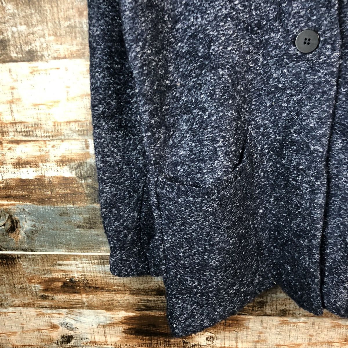 Comme Ca Ism Comme Ca Ism Dark Blue long Cardigan Knitwear #A1468 Size US M / EU 48-50 / 2 - 7 Thumbnail