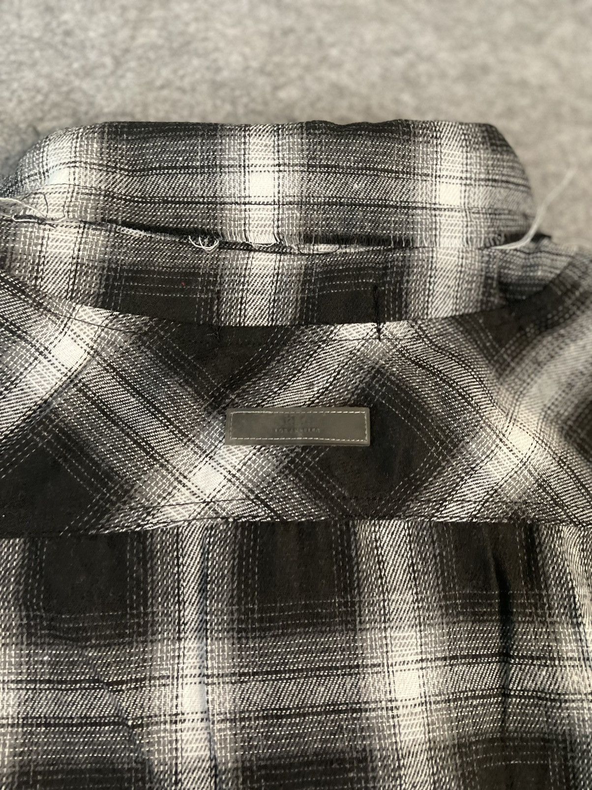 Richie Le Collection Richie Le Collection Black White Plaid Overshirt M FW23 NWT Size US M / EU 48-50 / 2 - 6 Thumbnail