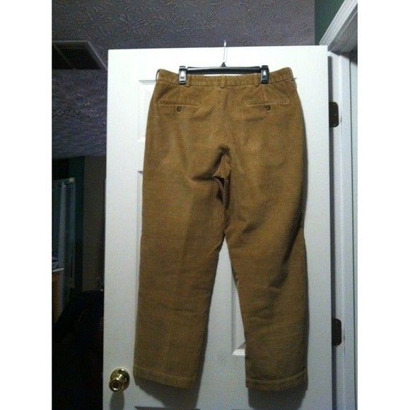 Brooks Brothers BROOKS BROTHERS MEN'S COTTON BLEND CORDUROY PANTS SIZE:36/30 Size US 36 / EU 52 - 9 Thumbnail