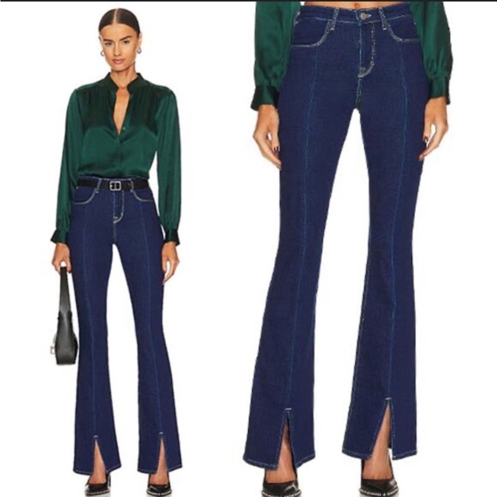 L'AGENCE NEW L’AGENCE $285 Beatrix High Rise Bootcut Jeans size 26 Size 26" / US 2 / IT 38 - 2 Thumbnail