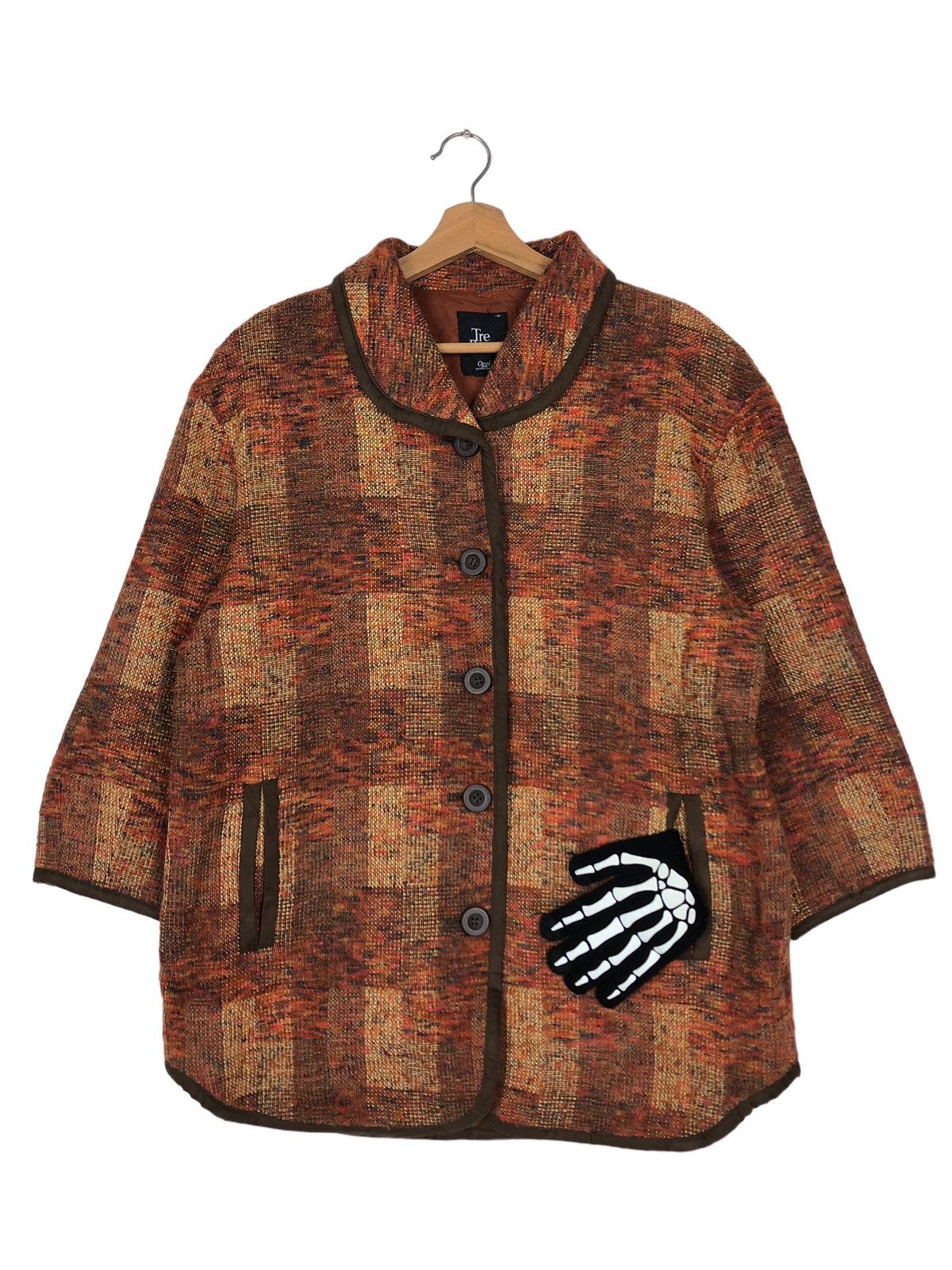 Japanese Brand 🔥90’s Tre Pini Design Vintage Japanese Design Wool Jacket Size US M / EU 48-50 / 2 - 1 Thumbnail