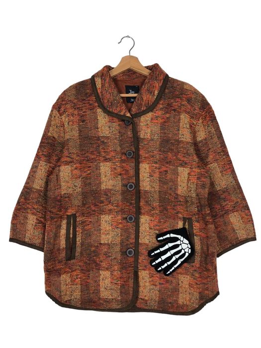 Vintage 🔥90's Tre Pini Design Vintage Japanese Design Wool Jacket