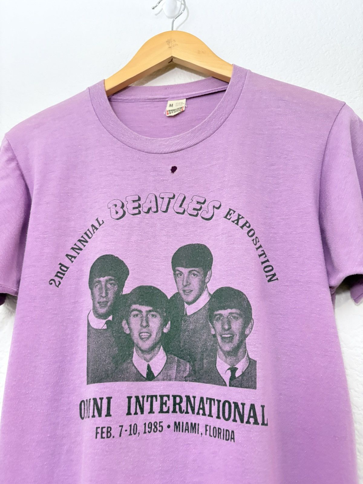Band Tees 80’s The Beatles 2nd Annual Expedition Omni Int. Tee Size US M / EU 48-50 / 2 - 2 Thumbnail