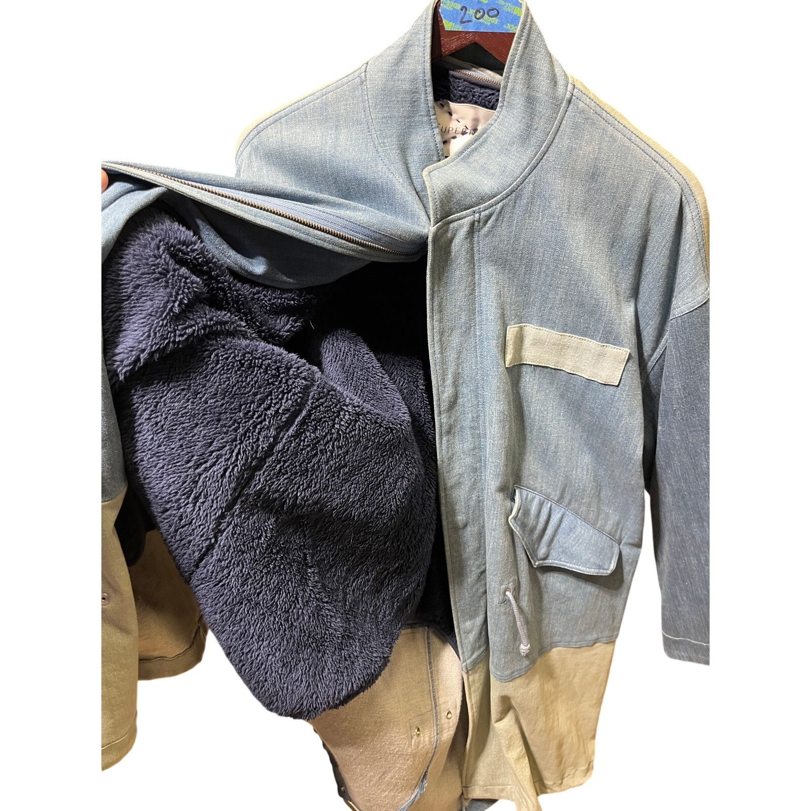Japanese Brand Superthanks Japanese Denim Trench Coat With soft liner Size US L / EU 52-54 / 3 - 3 Thumbnail
